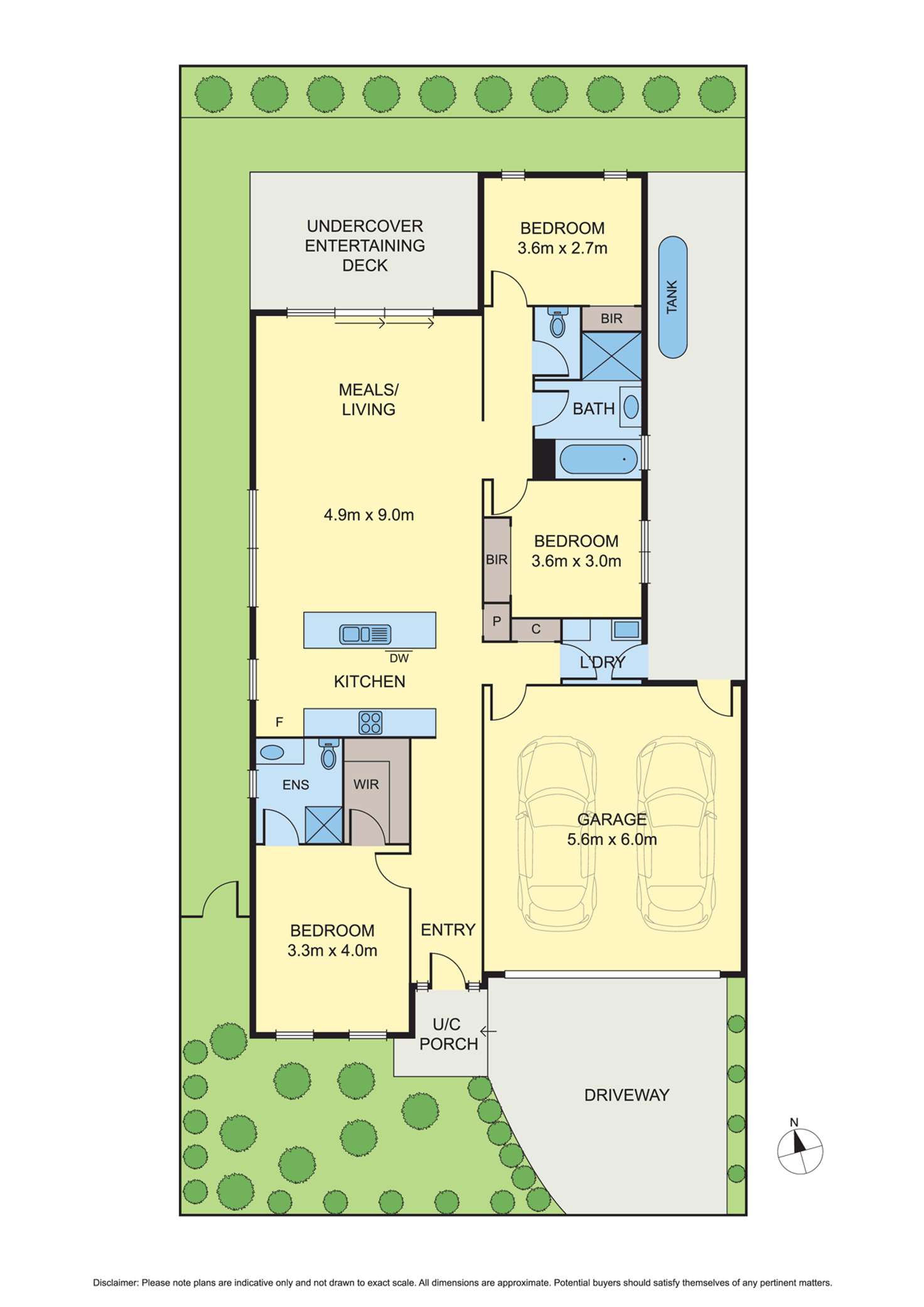 Floorplan of Homely house listing, 32 Copeton Avenue, Tarneit VIC 3029