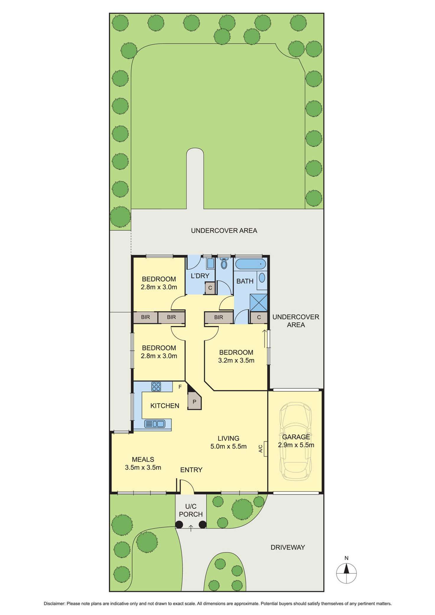 Floorplan of Homely house listing, 25 Thompson Crescent, Roxburgh Park VIC 3064