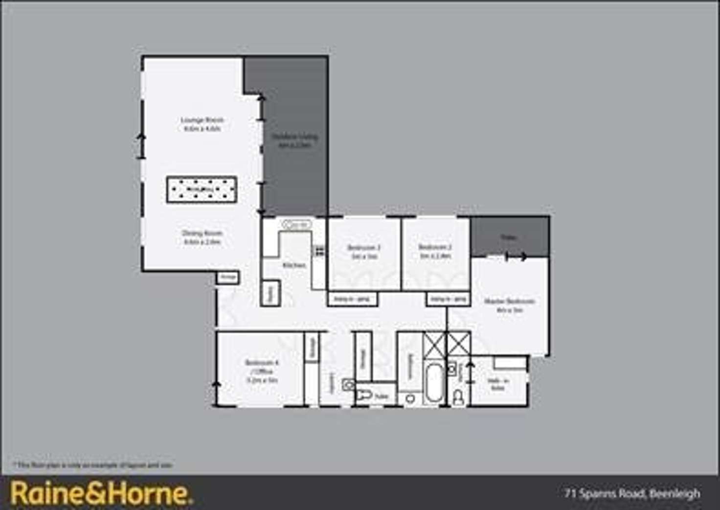 Floorplan of Homely house listing, 71 Spanns Road, Beenleigh QLD 4207