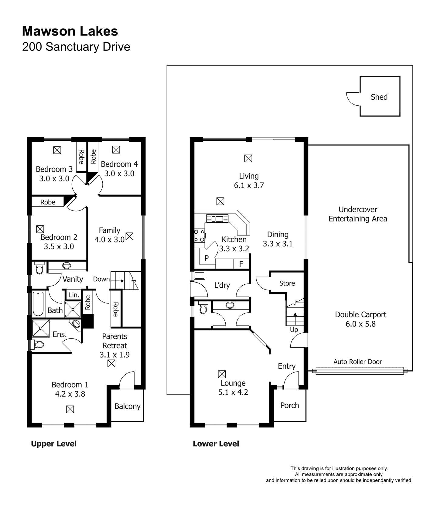 Floorplan of Homely house listing, 200 Sanctuary Drive, Mawson Lakes SA 5095