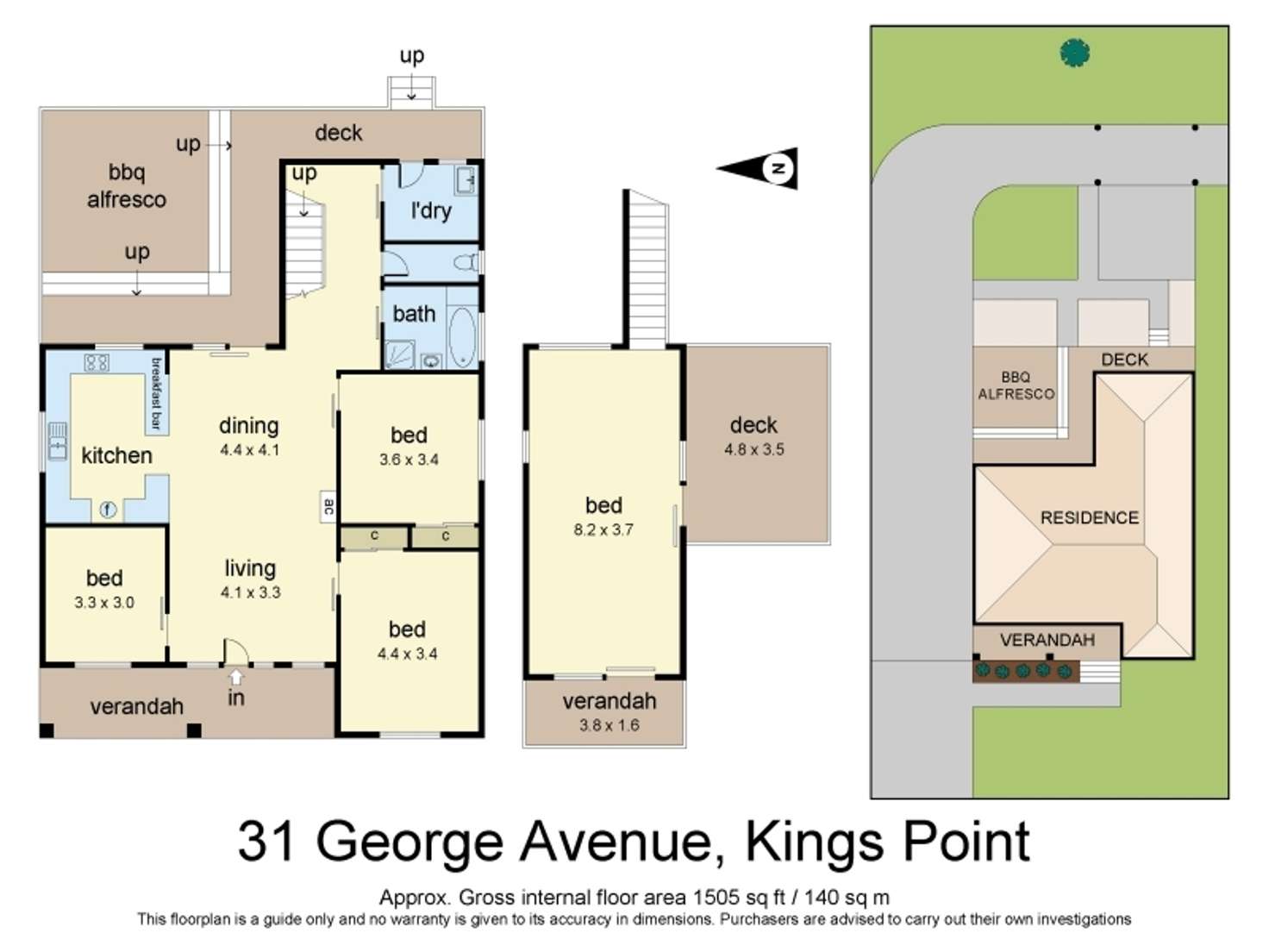 Floorplan of Homely house listing, 31 George Avenue, Kings Point NSW 2539