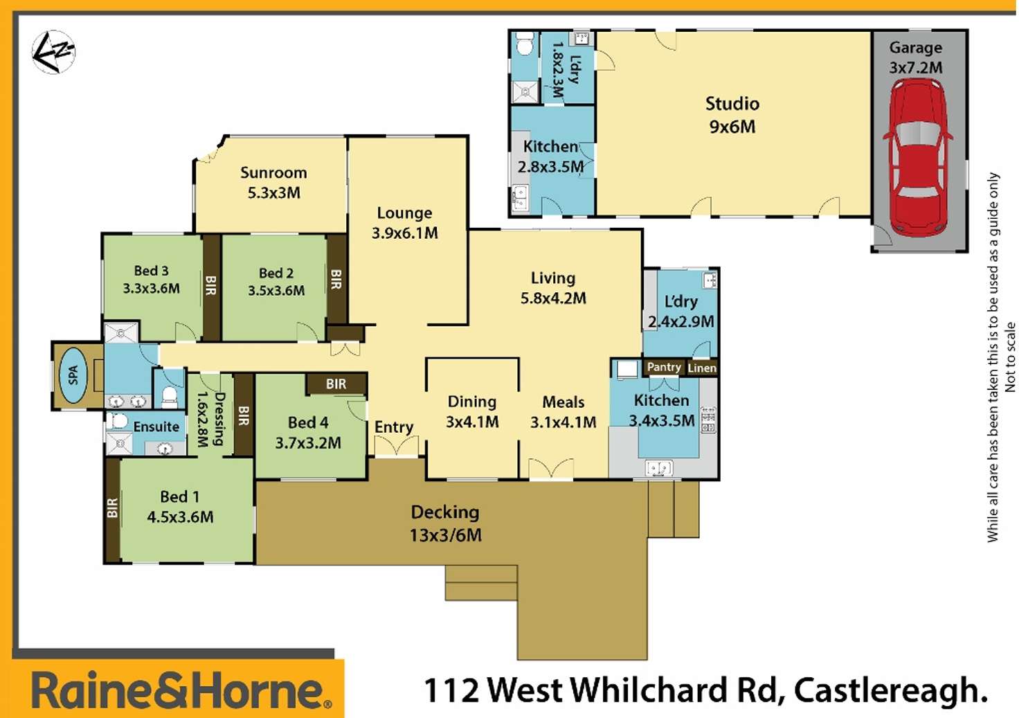Floorplan of Homely house listing, 112 West Wilchard Road, Castlereagh NSW 2749
