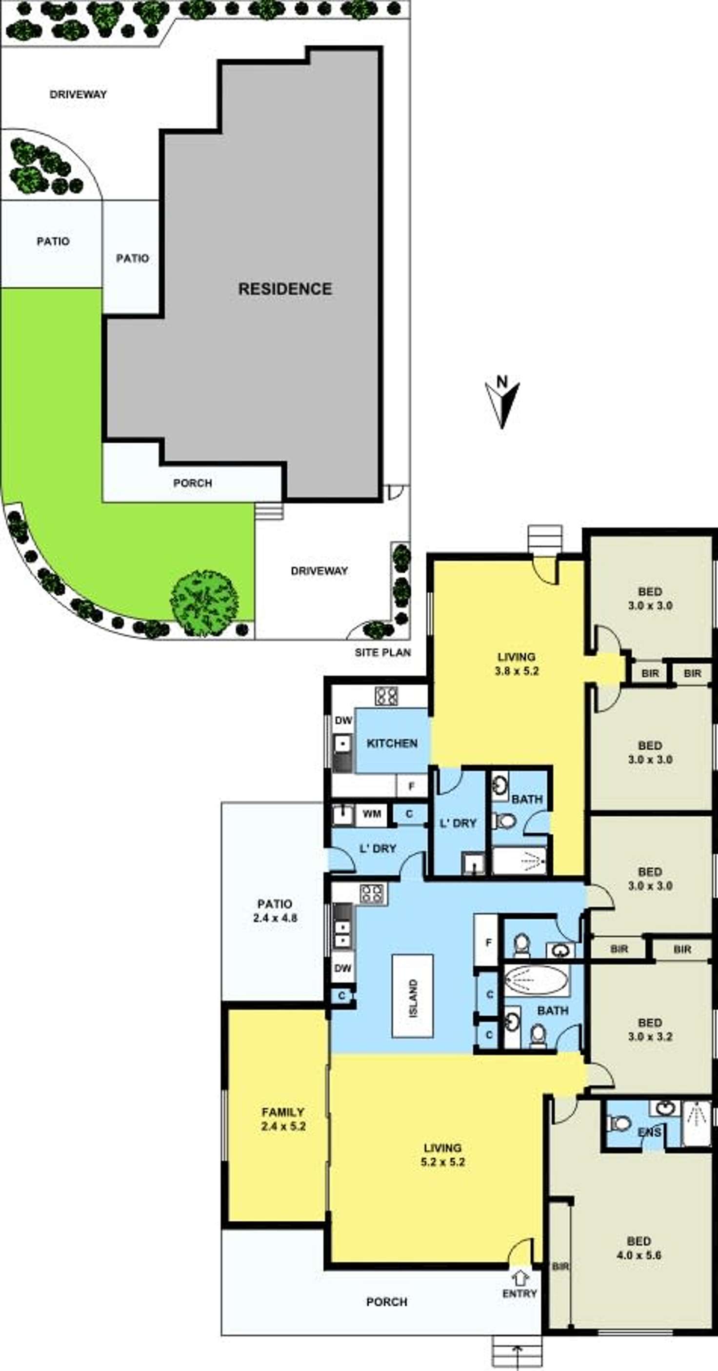 Floorplan of Homely house listing, 74 Newhaven Avenue, Blacktown NSW 2148