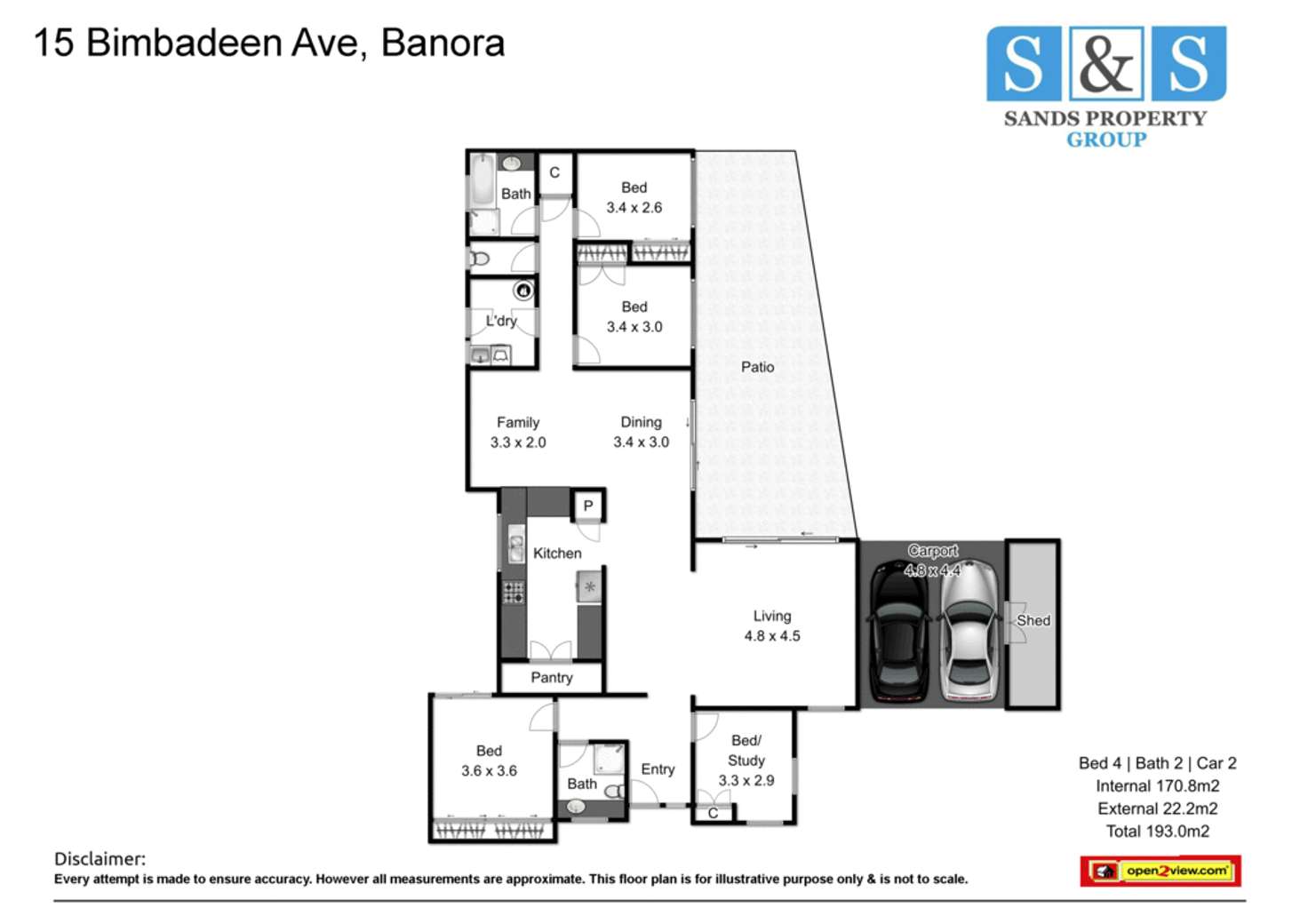 Floorplan of Homely house listing, 15 Bimbadeen Avenue, Banora Point NSW 2486