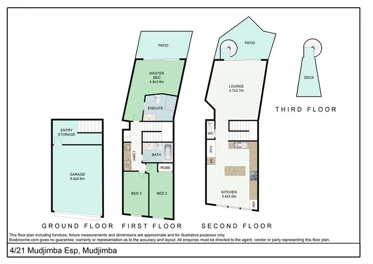 Floorplan of Homely unit listing, 4/21 Mudjimba Esplanade, Mudjimba QLD 4564