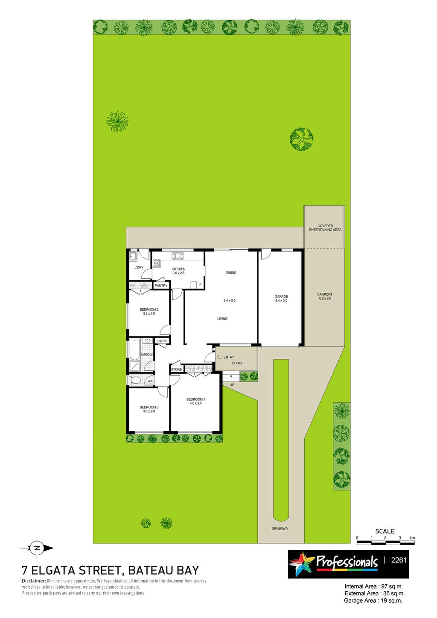 Floorplan of Homely house listing, 7 Elgata Street, Bateau Bay NSW 2261
