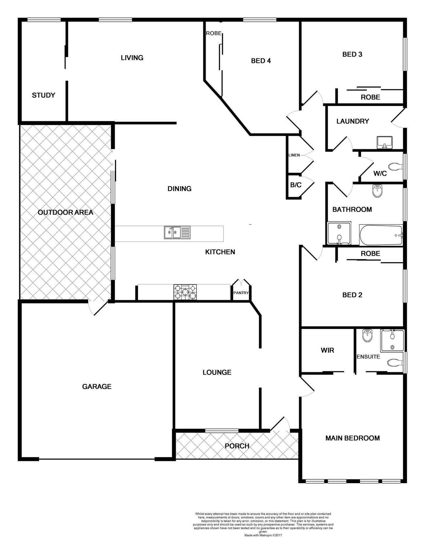 Floorplan of Homely house listing, 49 Dunnart Street, Aberglasslyn NSW 2320