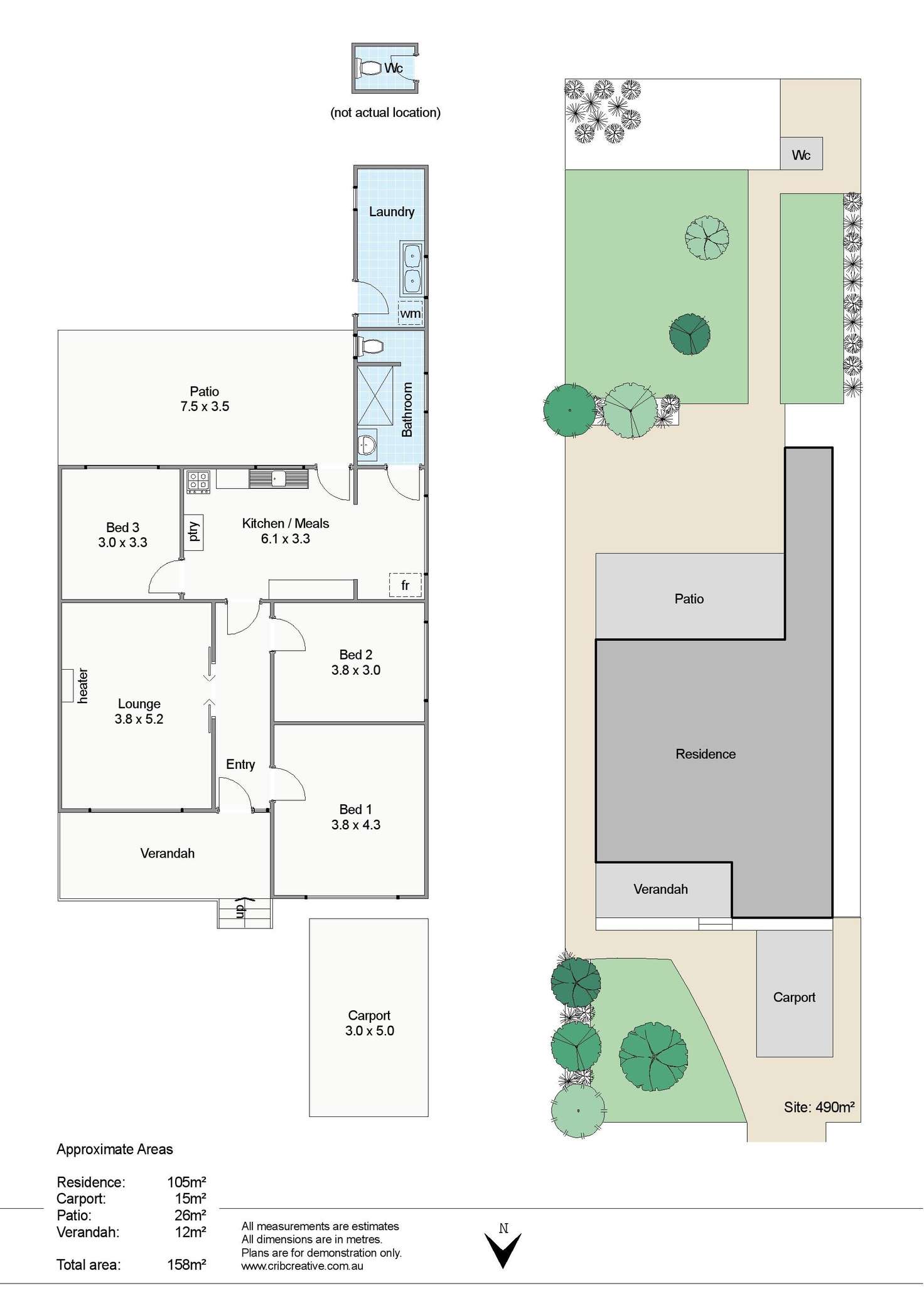 Floorplan of Homely house listing, 35 Ruby Street, North Perth WA 6006