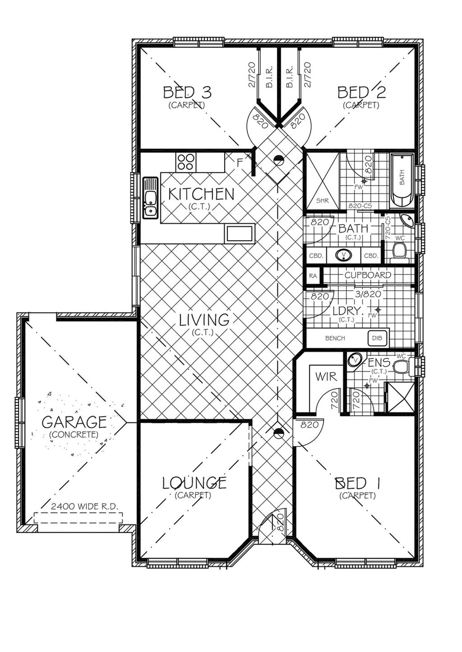 Floorplan of Homely house listing, 64 Messenger Avenue, Boorooma NSW 2650