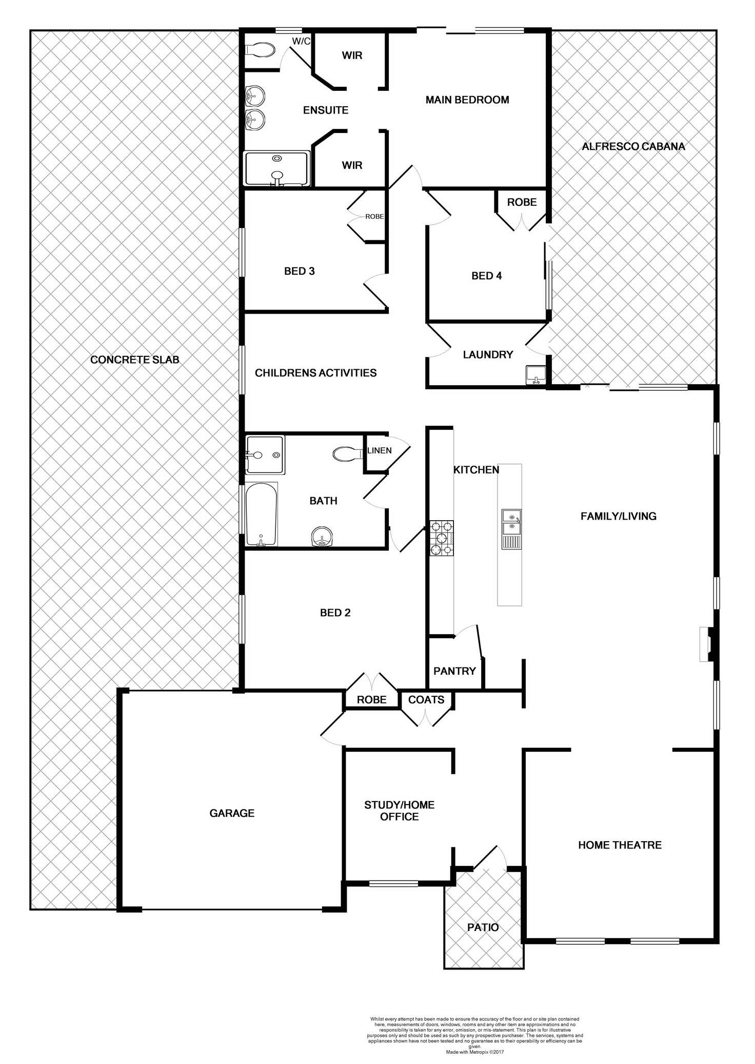 Floorplan of Homely house listing, 20 Lapwing Street, Aberglasslyn NSW 2320