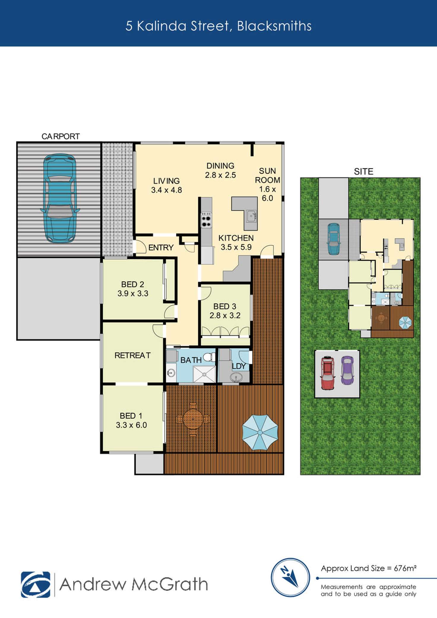 Floorplan of Homely house listing, 5 Kalinda Street, Blacksmiths NSW 2281