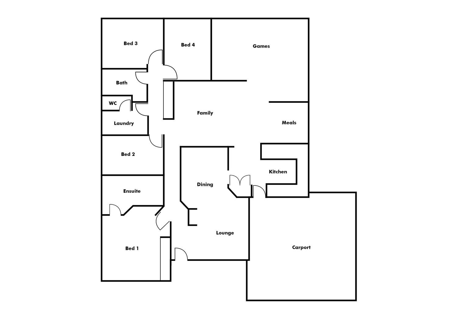 Floorplan of Homely house listing, 98 East Churchill Avenue, Beeliar WA 6164