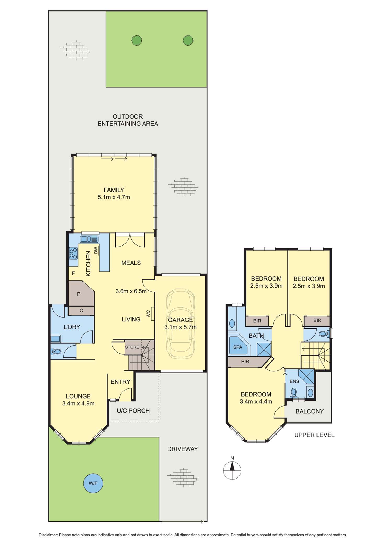 Floorplan of Homely house listing, 46 Provence Grove, Hoppers Crossing VIC 3029