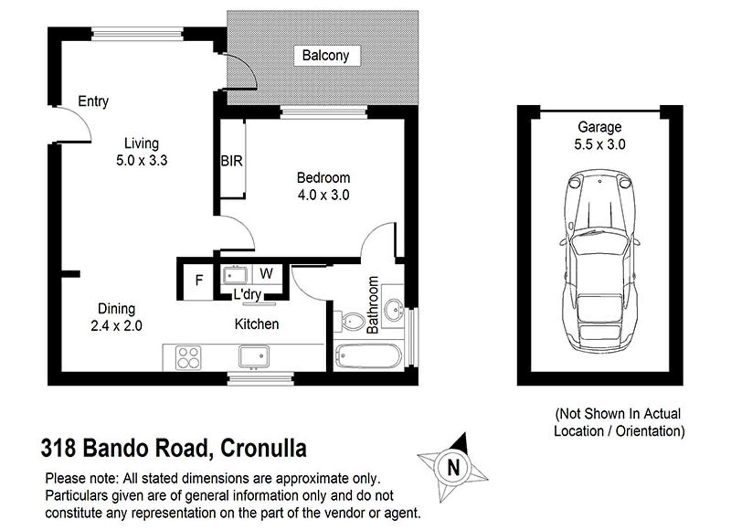 Floorplan of Homely unit listing, 3/18 Bando Rd, Cronulla NSW 2230