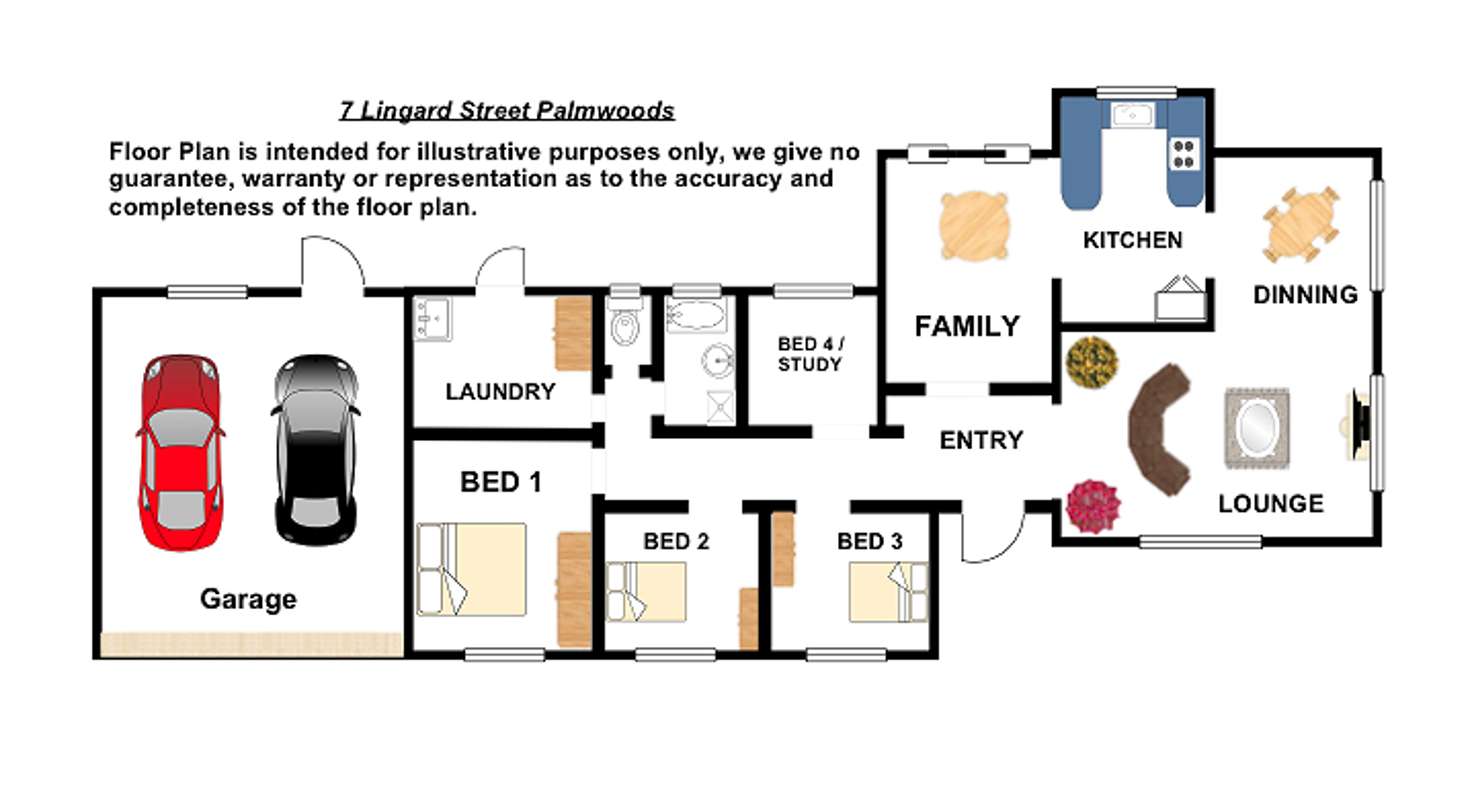 Floorplan of Homely house listing, 7 Lingard Street, Palmwoods QLD 4555