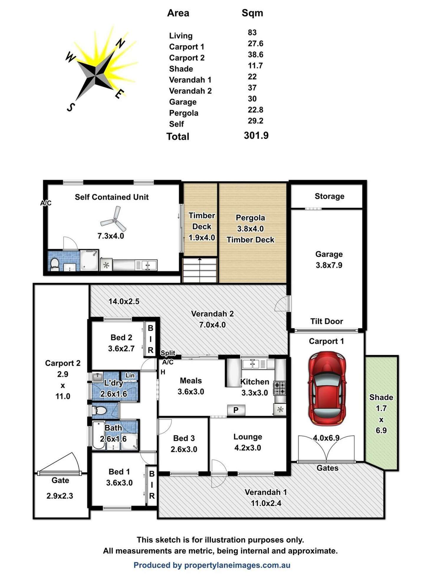 Floorplan of Homely house listing, 17 Adams Road, Craigmore SA 5114