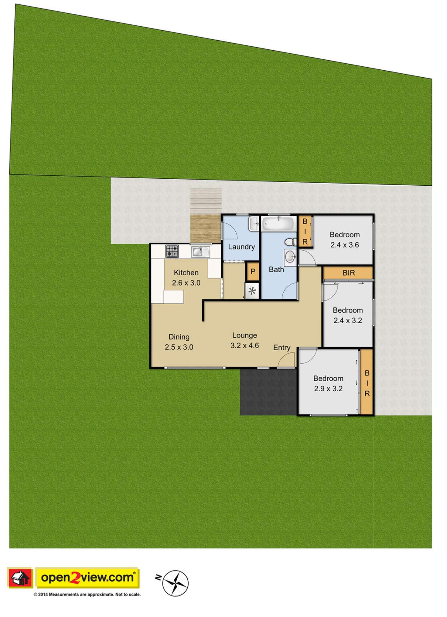 Floorplan of Homely house listing, 28 Leonard Street, Colyton NSW 2760