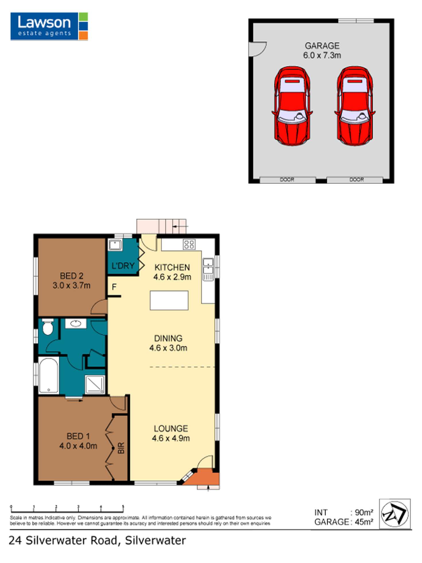 Floorplan of Homely house listing, 24 Silverwater Road, Silverwater NSW 2264