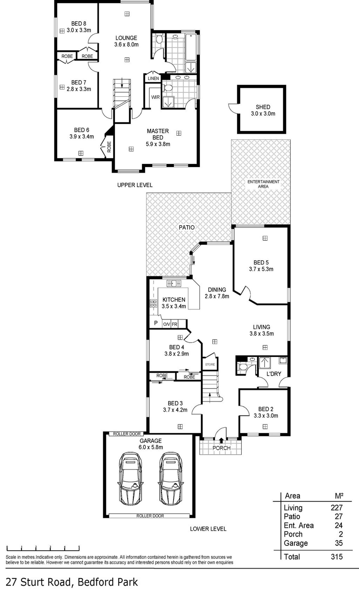 Floorplan of Homely house listing, 27 Sturt Road, Bedford Park SA 5042