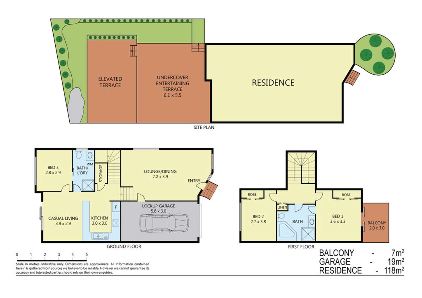 Floorplan of Homely townhouse listing, 3/3 Elabana Crescent, Castle Hill NSW 2154