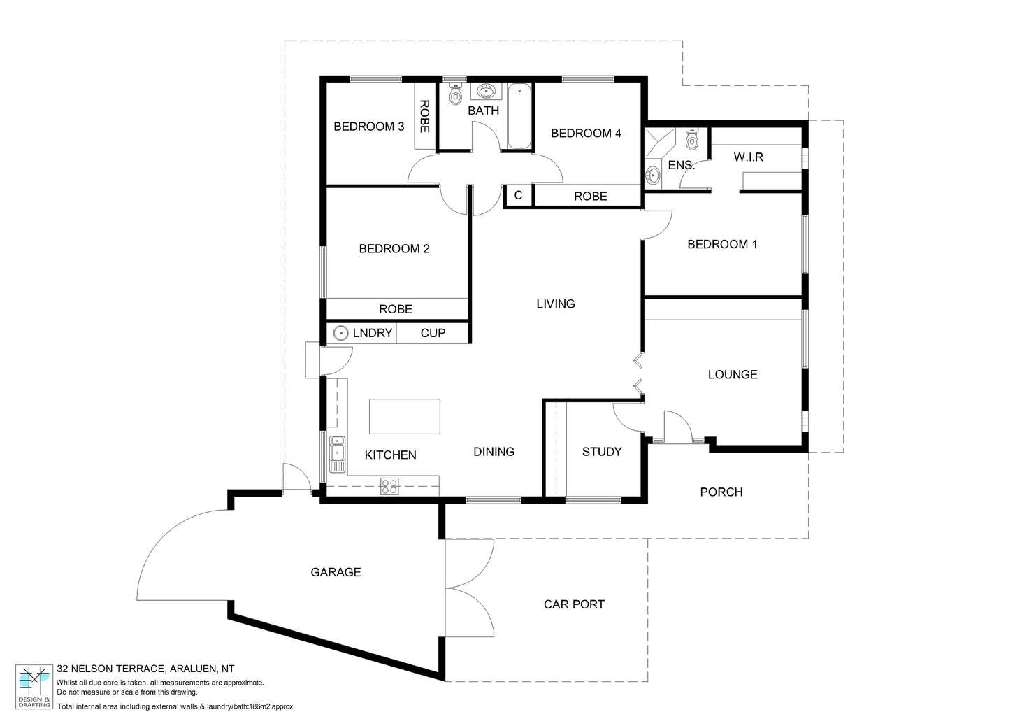 Floorplan of Homely house listing, 32 NELSON TERRACE, Araluen NT 870