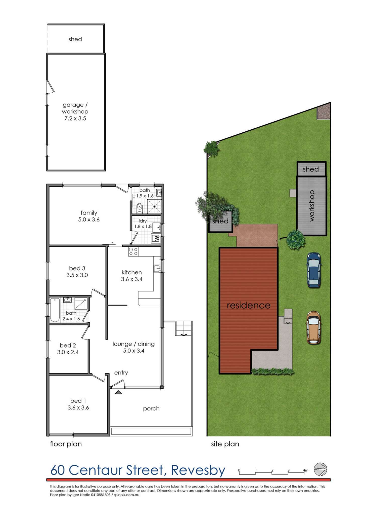 Floorplan of Homely house listing, 60 Centaur Street, Revesby NSW 2212