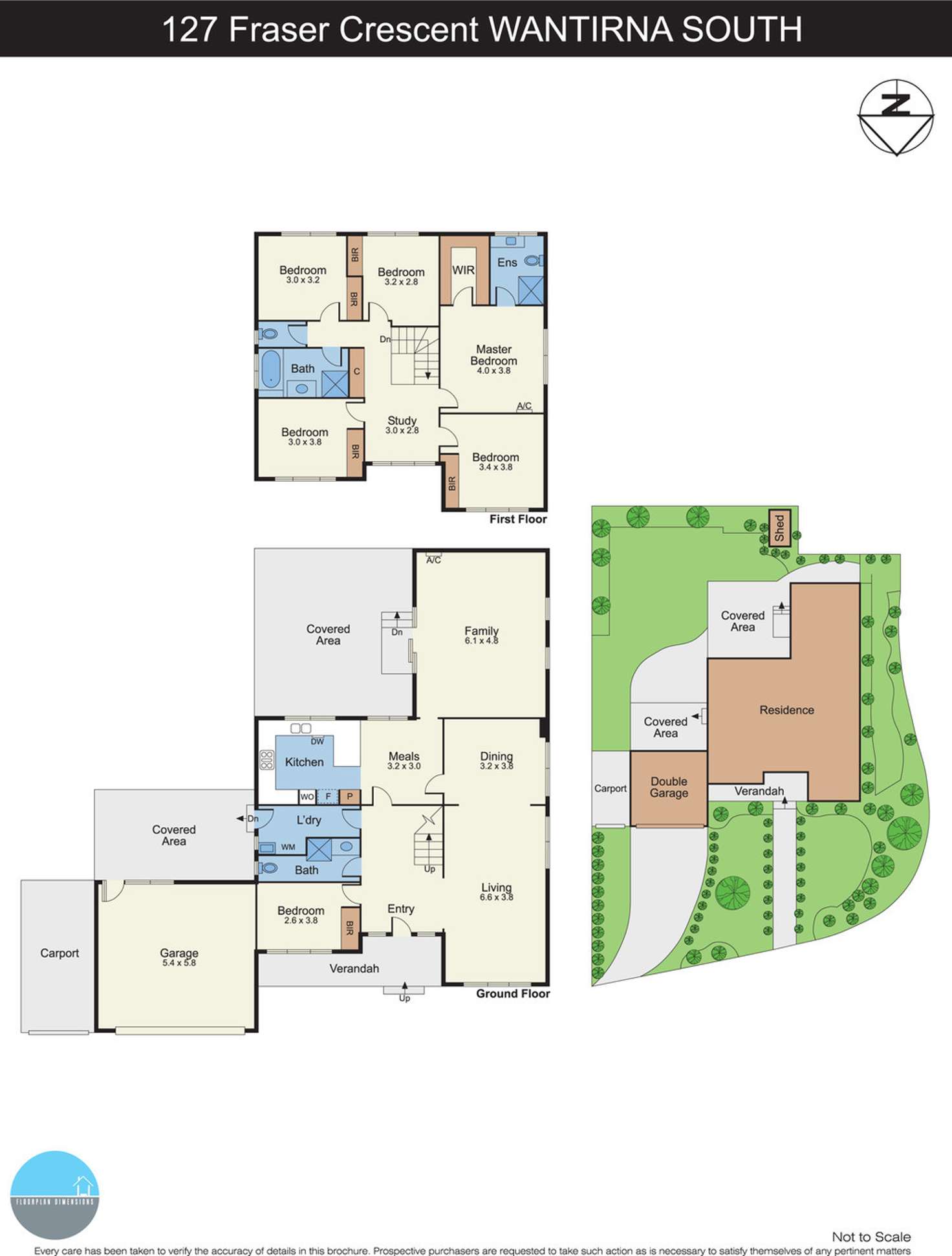 Floorplan of Homely house listing, 127 Fraser Crescent, Wantirna South VIC 3152