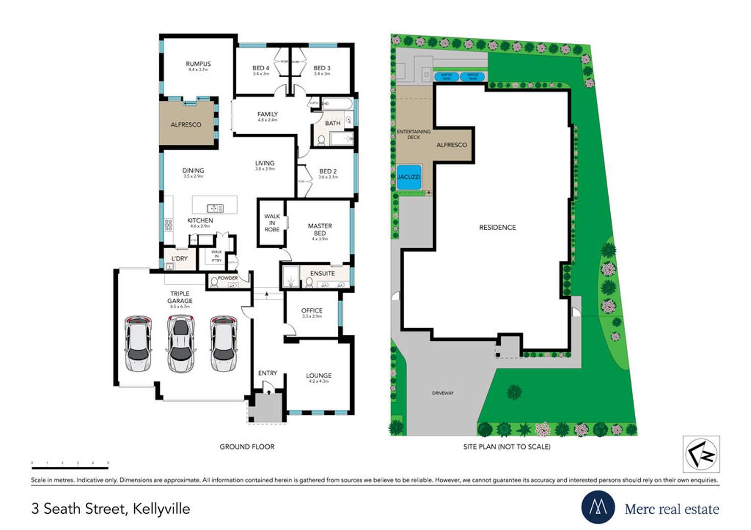 Floorplan of Homely house listing, 3 Seath Street, Kellyville NSW 2155