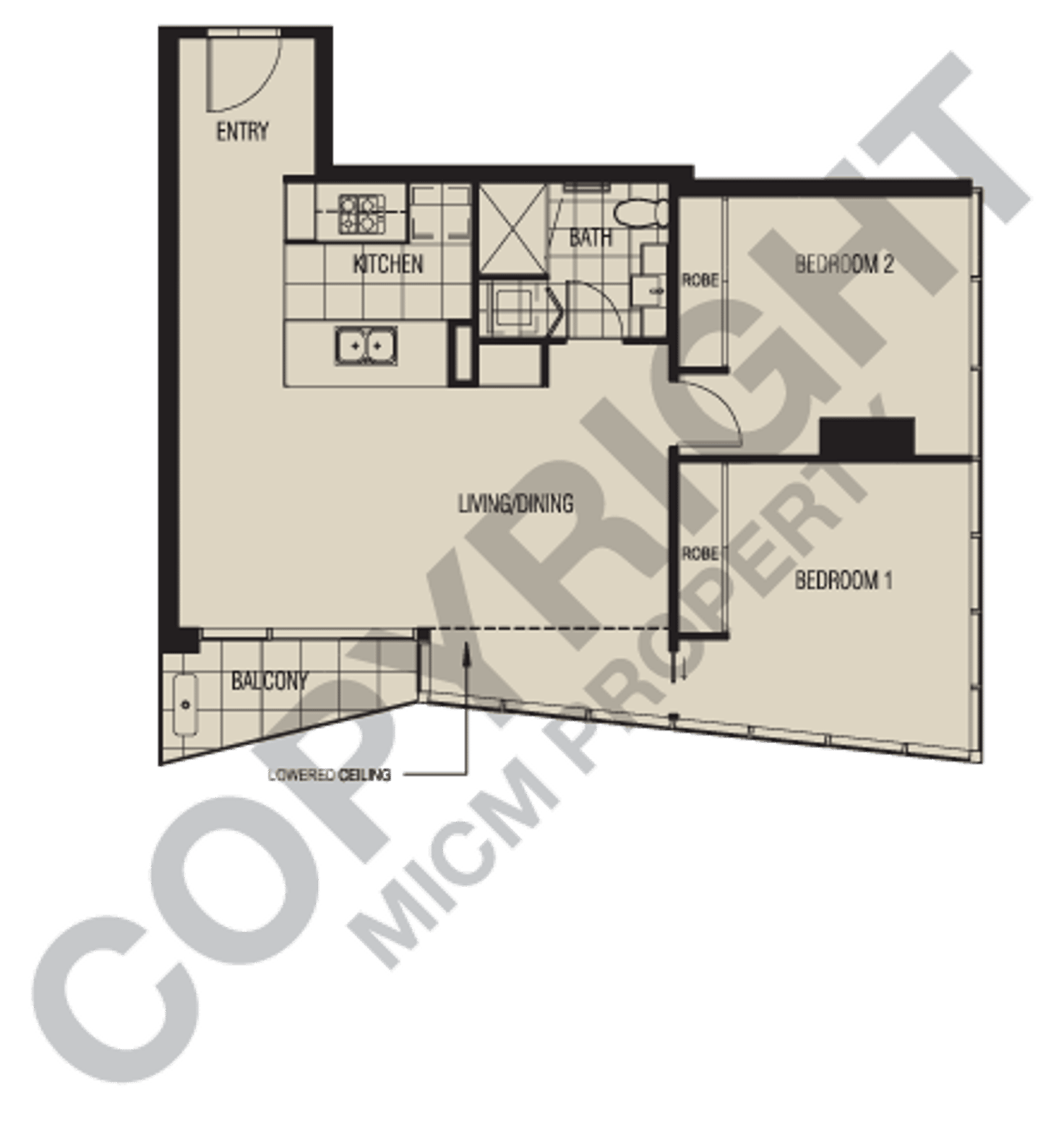 Floorplan of Homely apartment listing, REF 062205/180 City Road, Southbank VIC 3006