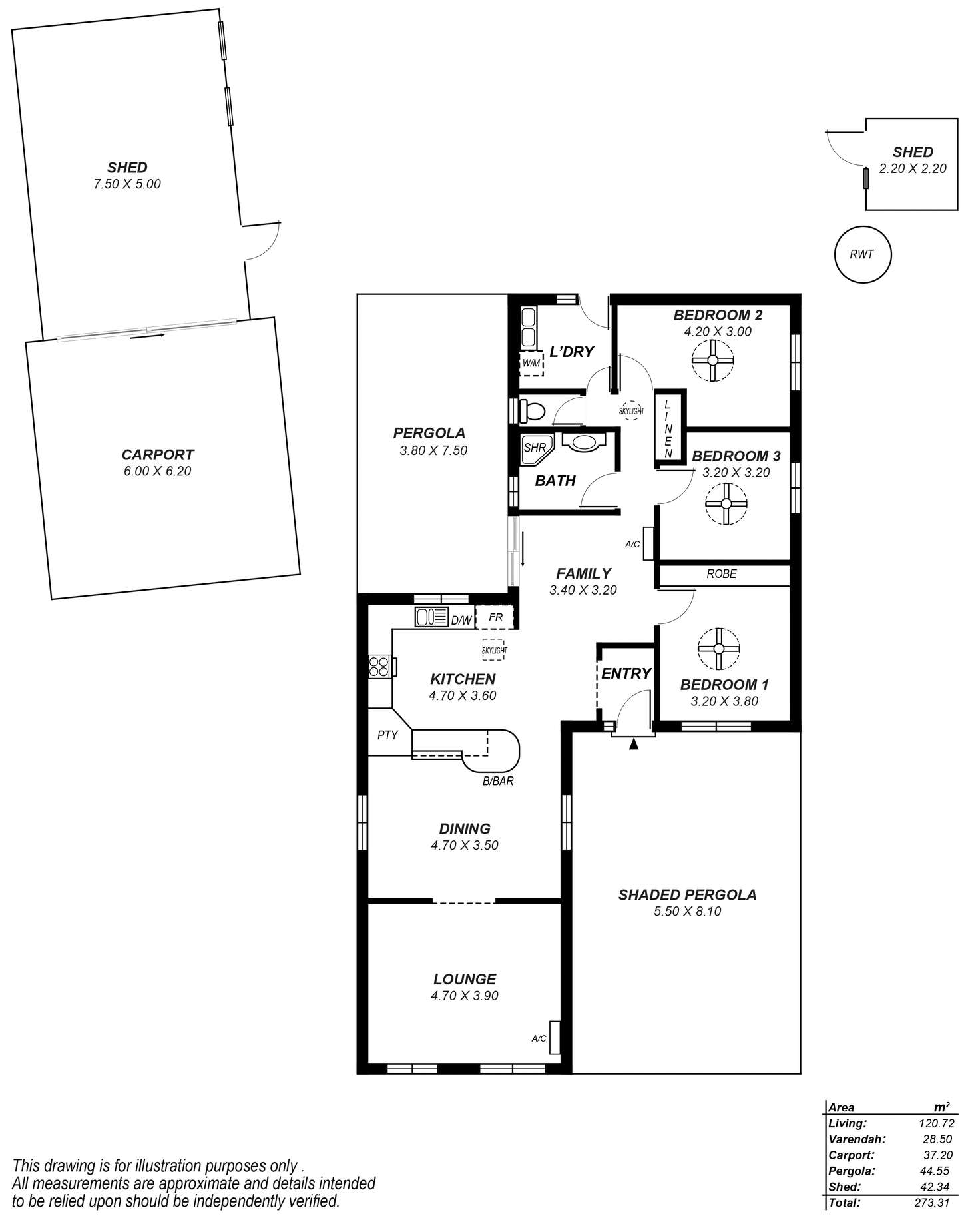 Floorplan of Homely house listing, 12 Ilinga Avenue, Balhannah SA 5242