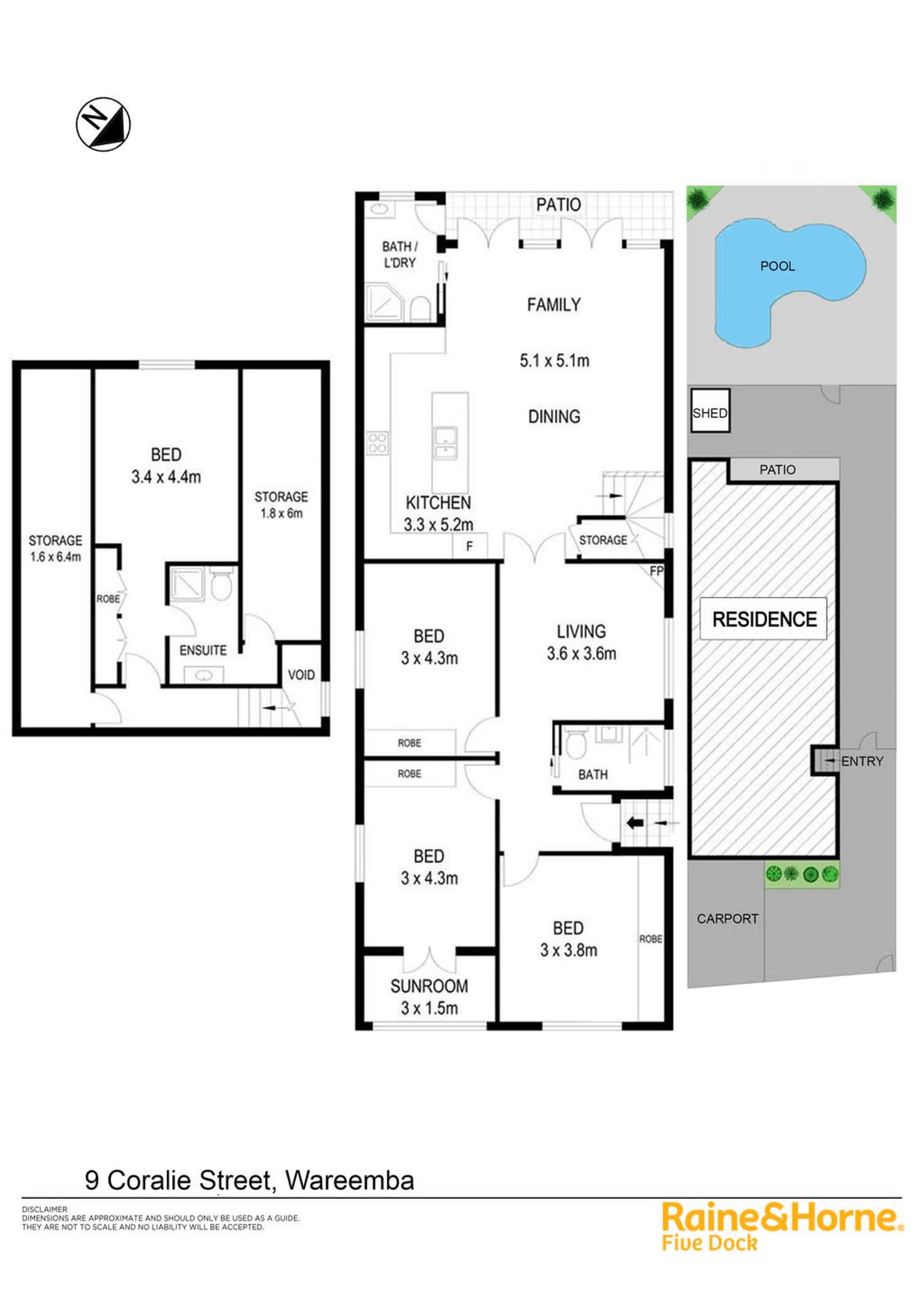 Floorplan of Homely house listing, 9 CORALIE STREET, Wareemba NSW 2046