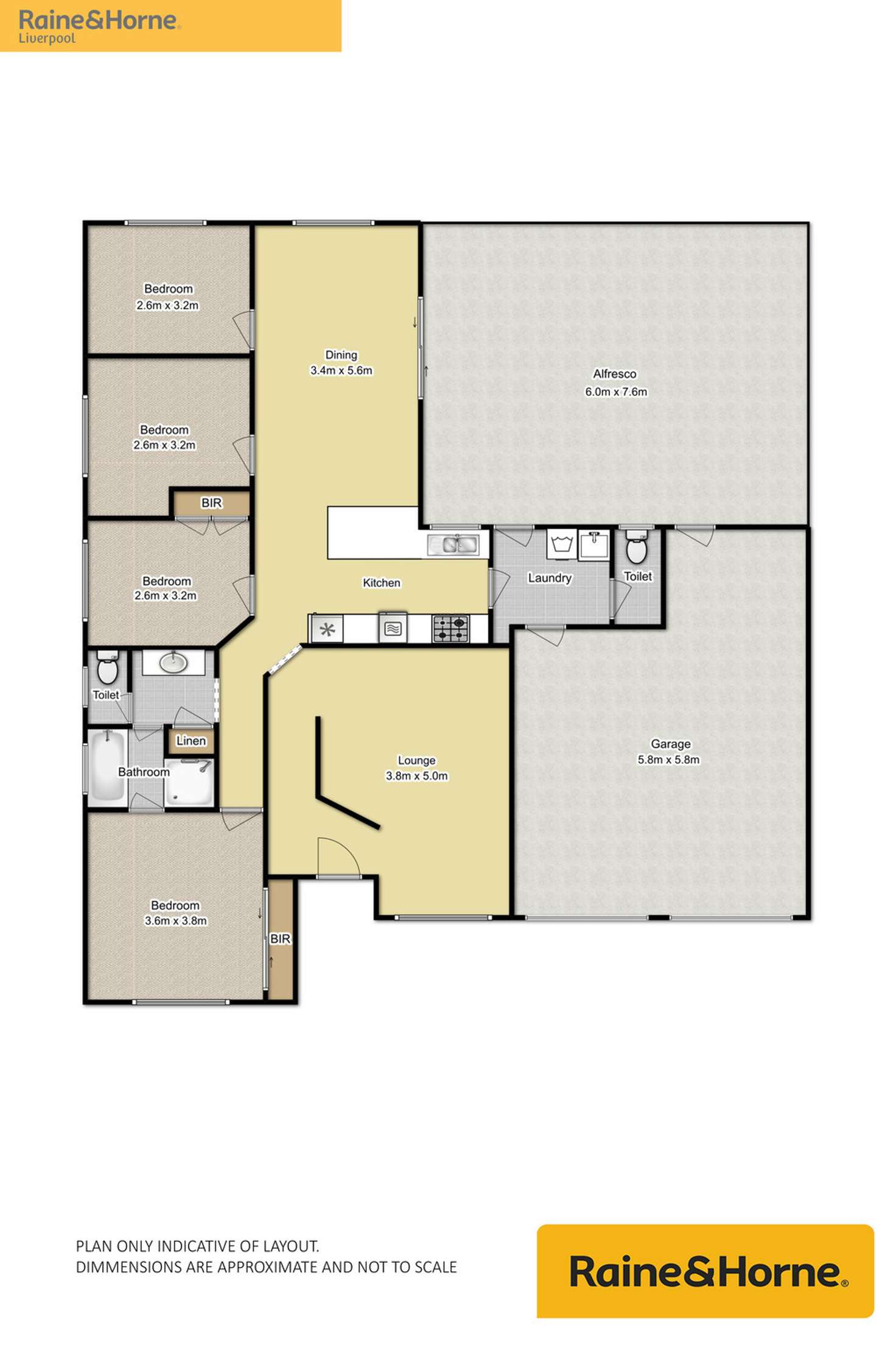 Floorplan of Homely house listing, 3 Wilcannia Way, Hoxton Park NSW 2171