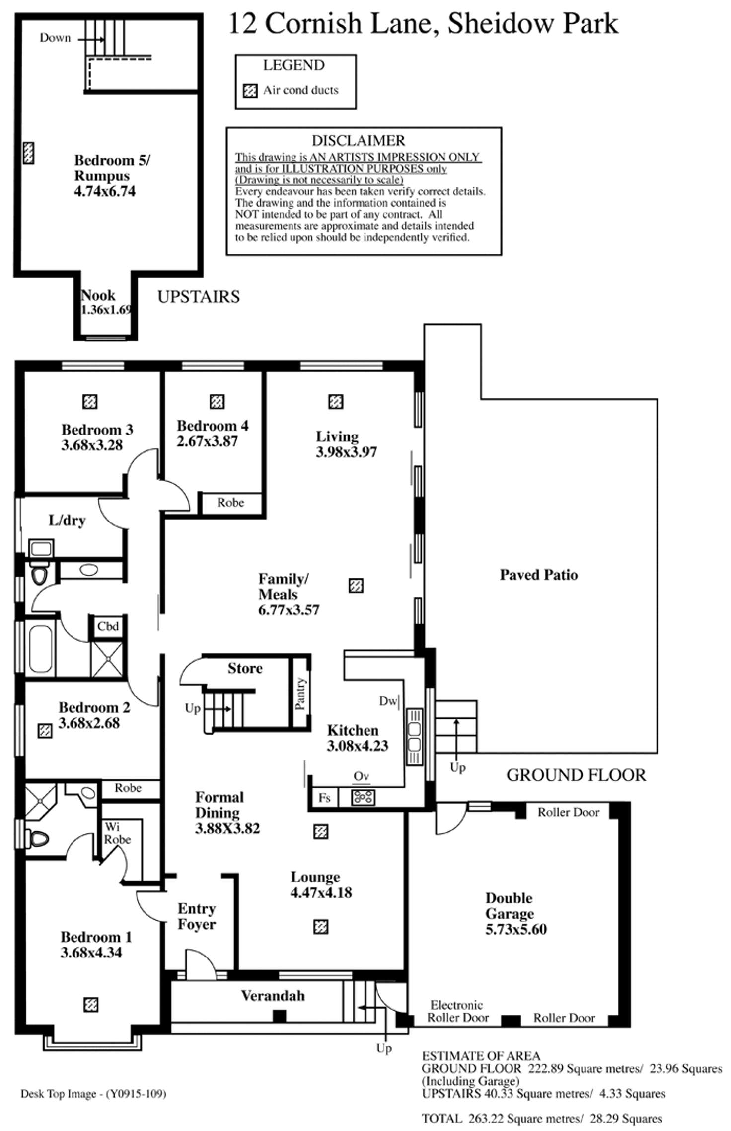 Floorplan of Homely house listing, 12 Cornish Lane, Sheidow Park SA 5158