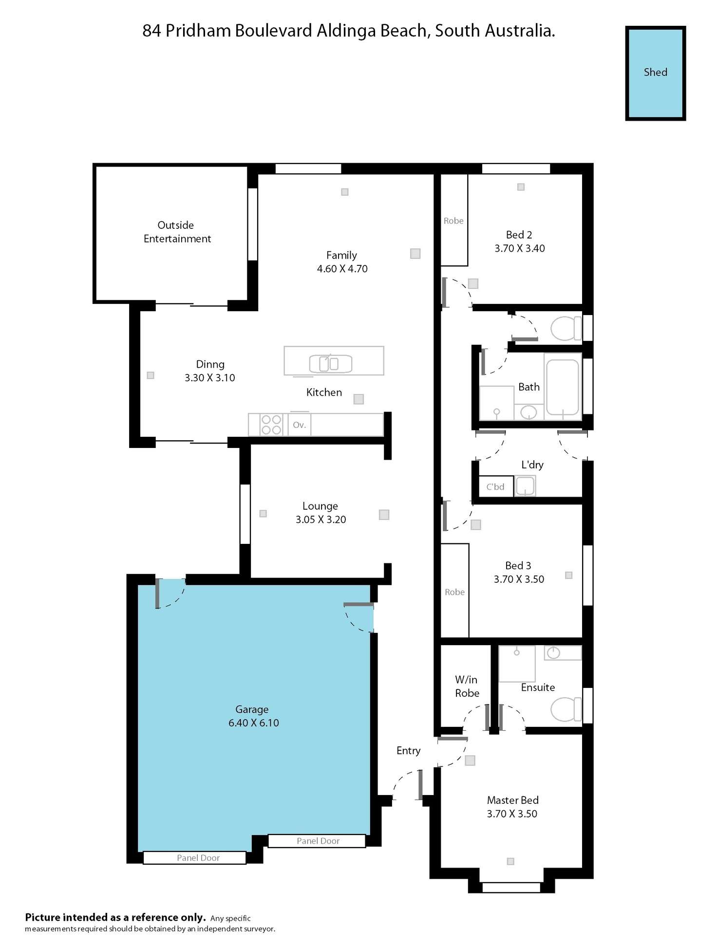 Floorplan of Homely house listing, 84 Pridham Boulevard, Aldinga Beach SA 5173