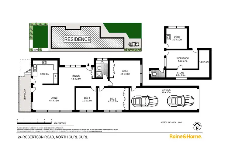 Floorplan of Homely house listing, 24 Robertson Road, North Curl Curl NSW 2099