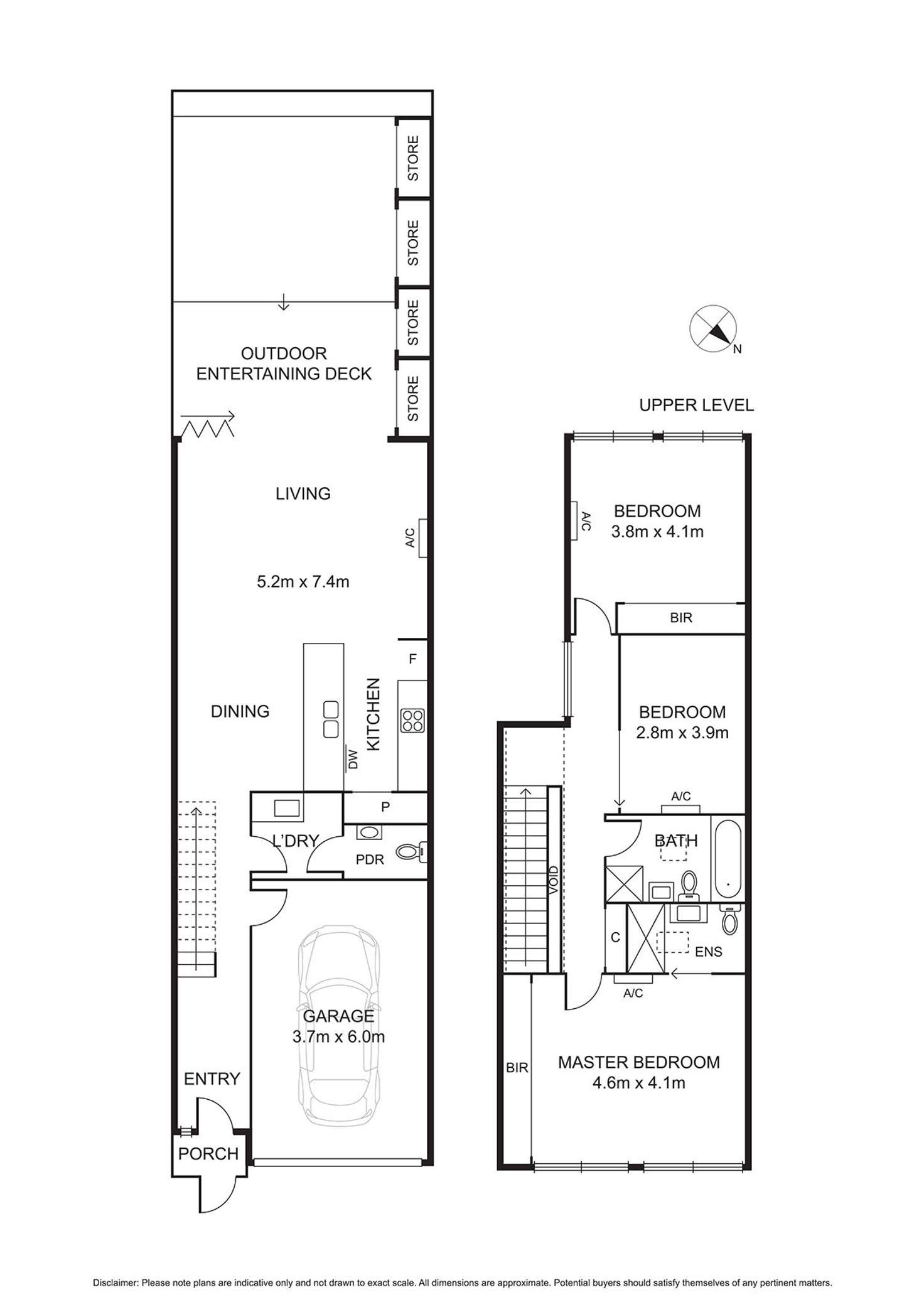 Floorplan of Homely house listing, 7 Little Tribe Street, South Melbourne VIC 3205