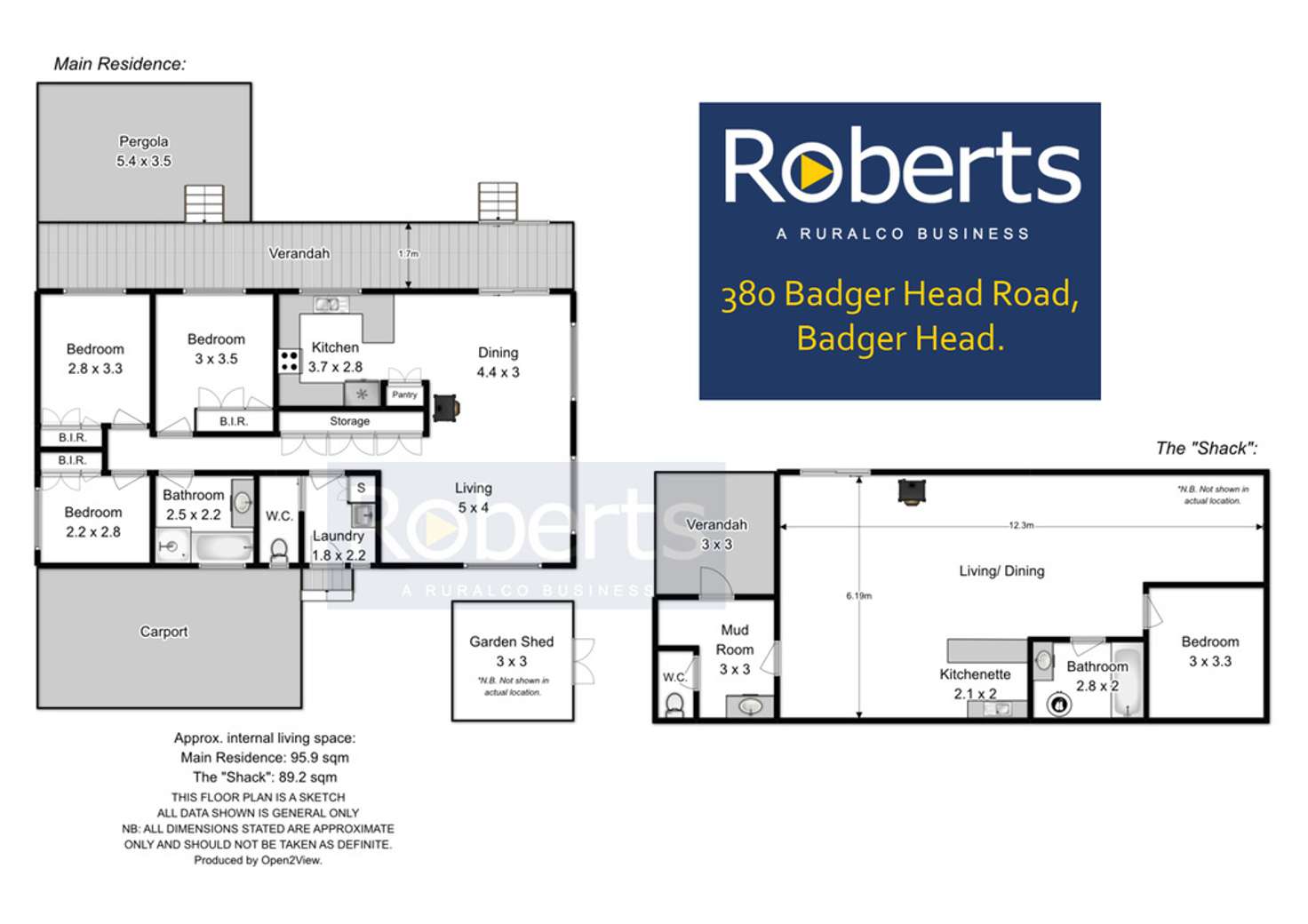 Floorplan of Homely house listing, 380 Badger Head Road, Badger Head TAS 7270