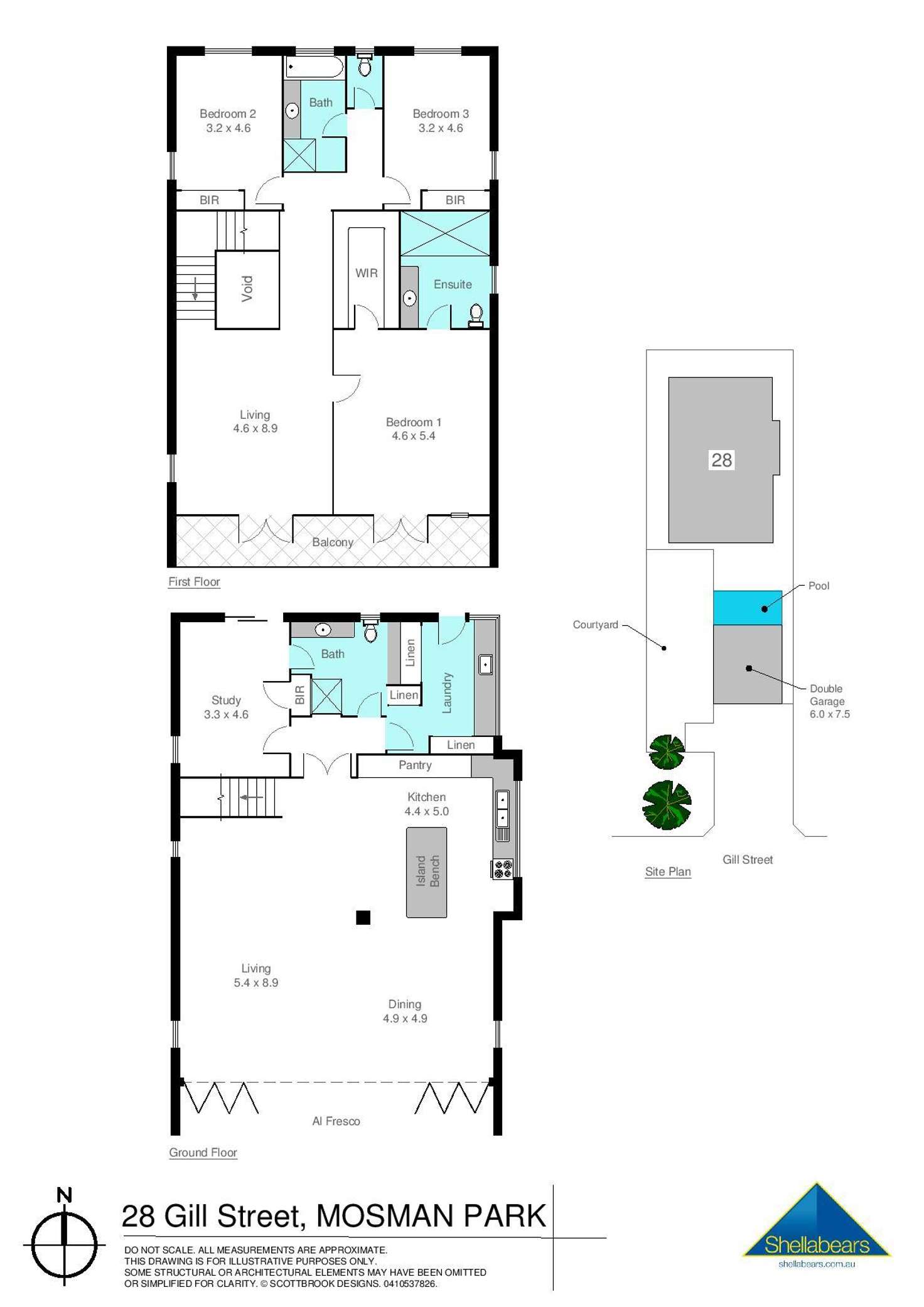 Floorplan of Homely house listing, 28 Gill Street, Mosman Park WA 6012