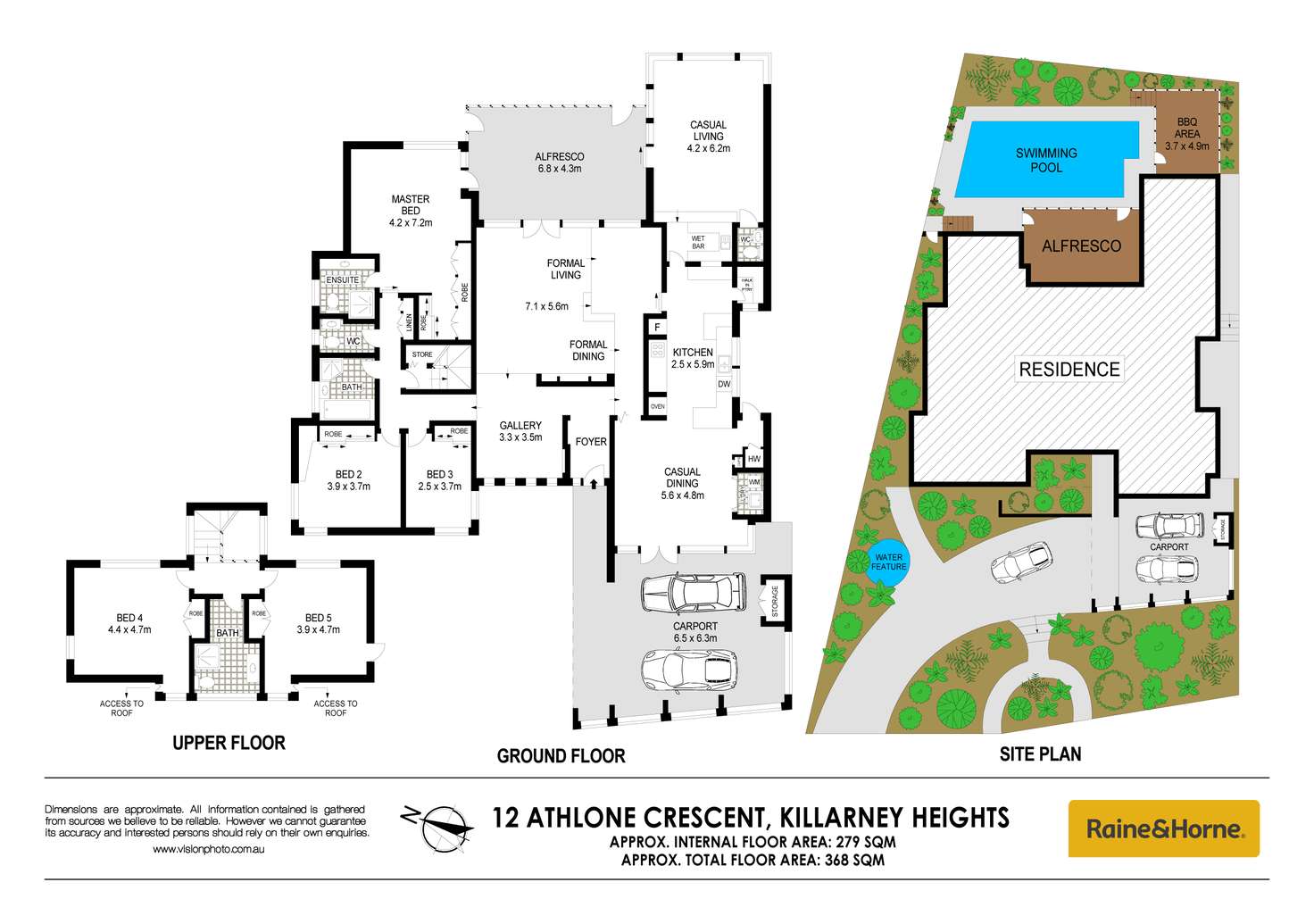 Floorplan of Homely house listing, 12 Athlone Crescent, Killarney Heights NSW 2087