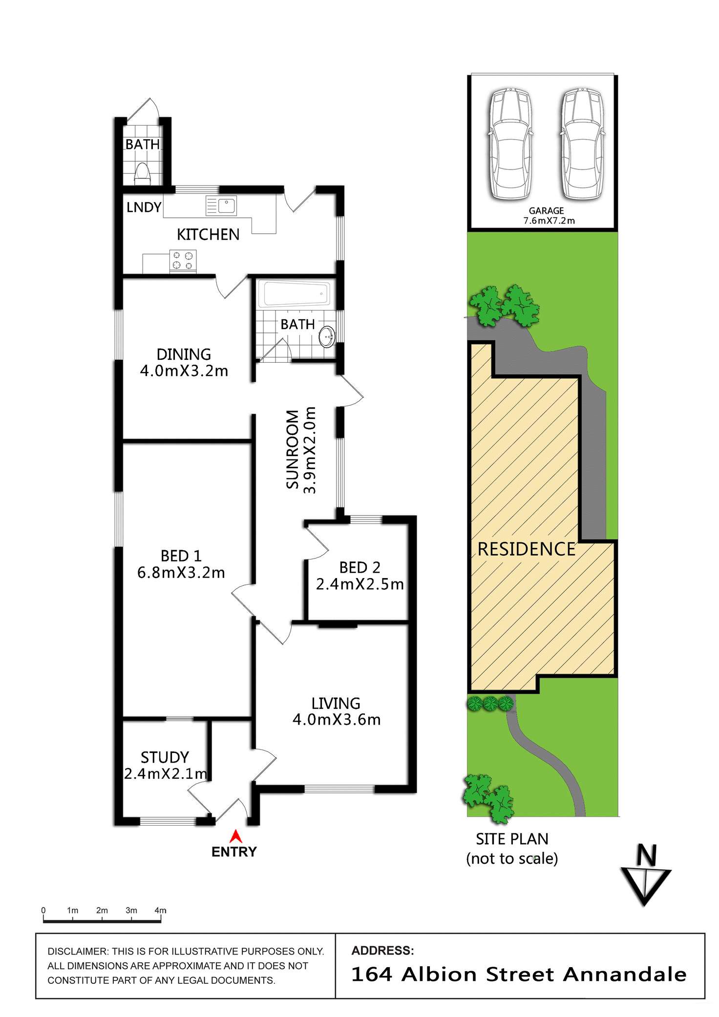 Floorplan of Homely house listing, 164 Albion Street, Annandale NSW 2038