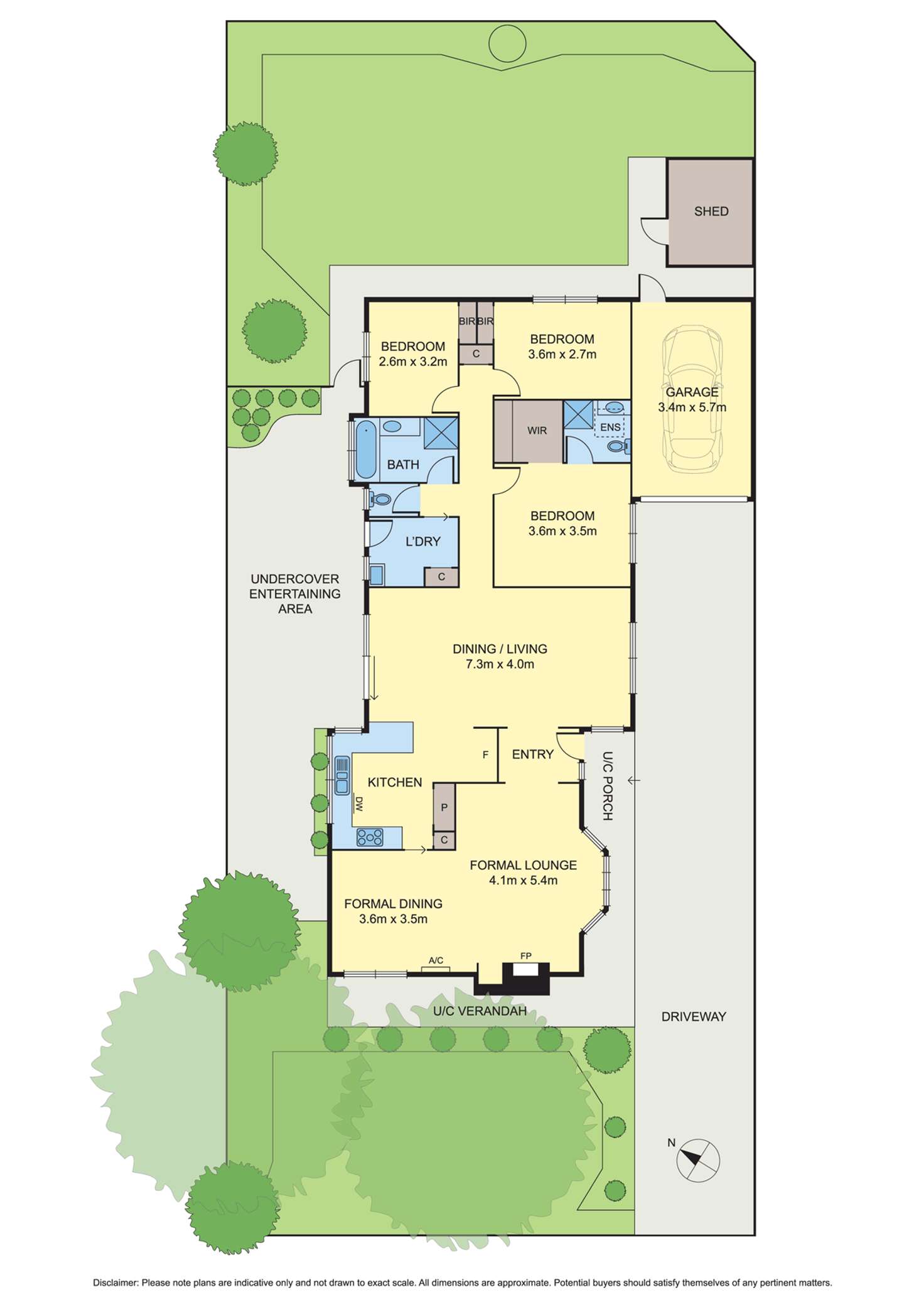 Floorplan of Homely house listing, 41 Hoddle Way, Altona Meadows VIC 3028