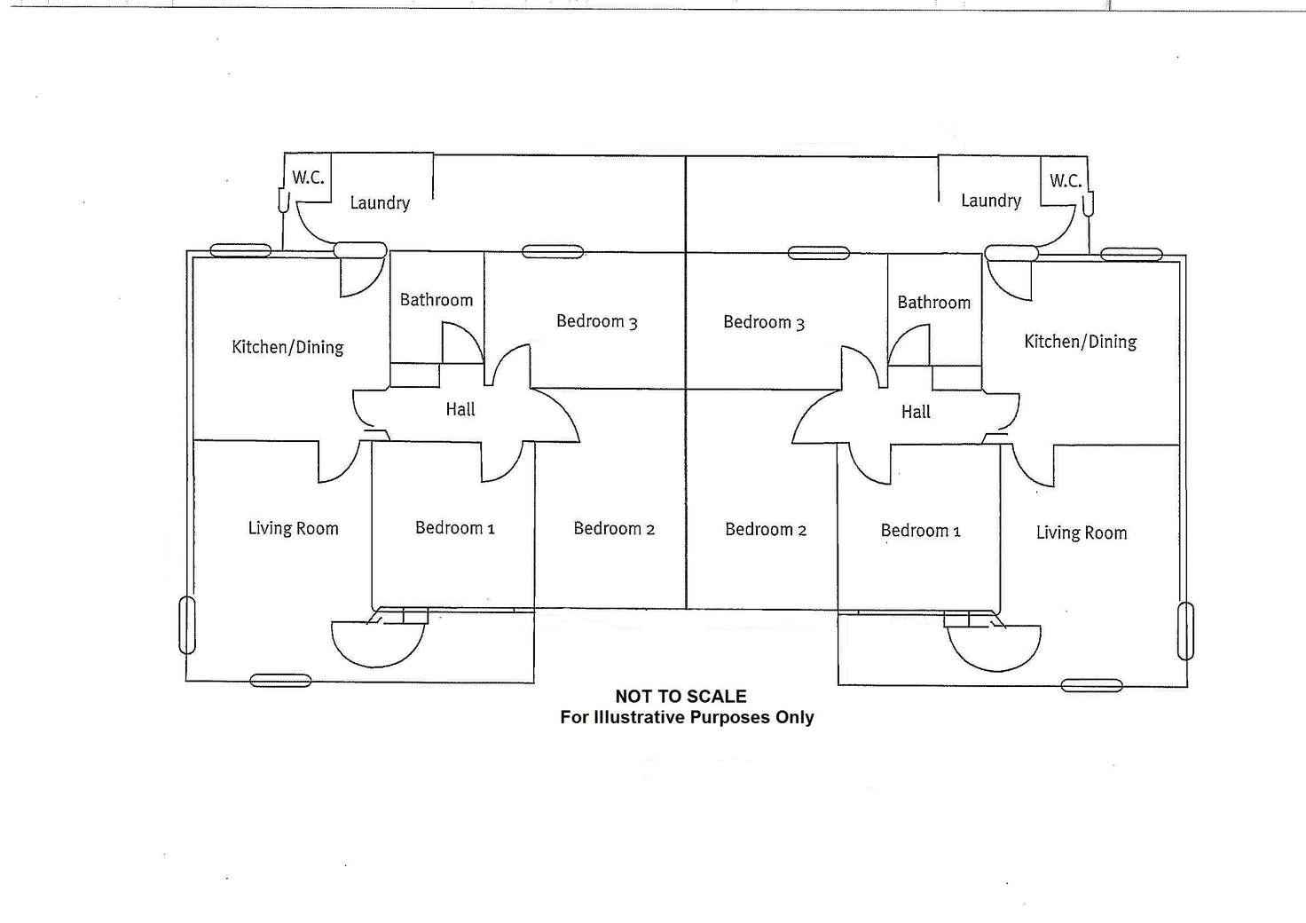 Floorplan of Homely house listing, 26 & 28 Jones Street, Berri SA 5343