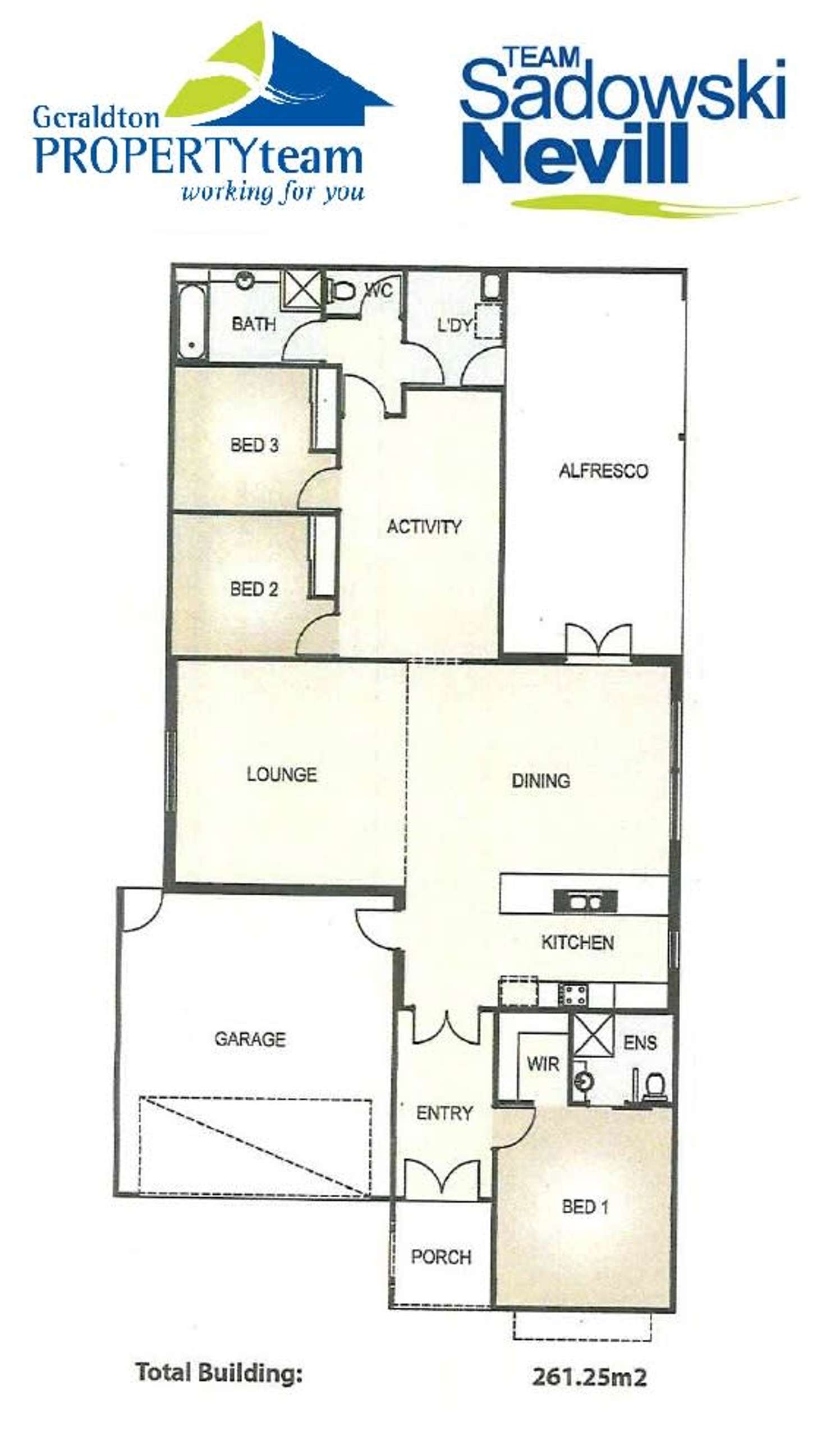 Floorplan of Homely house listing, 162A Fitzgerald Street, Beachlands WA 6530