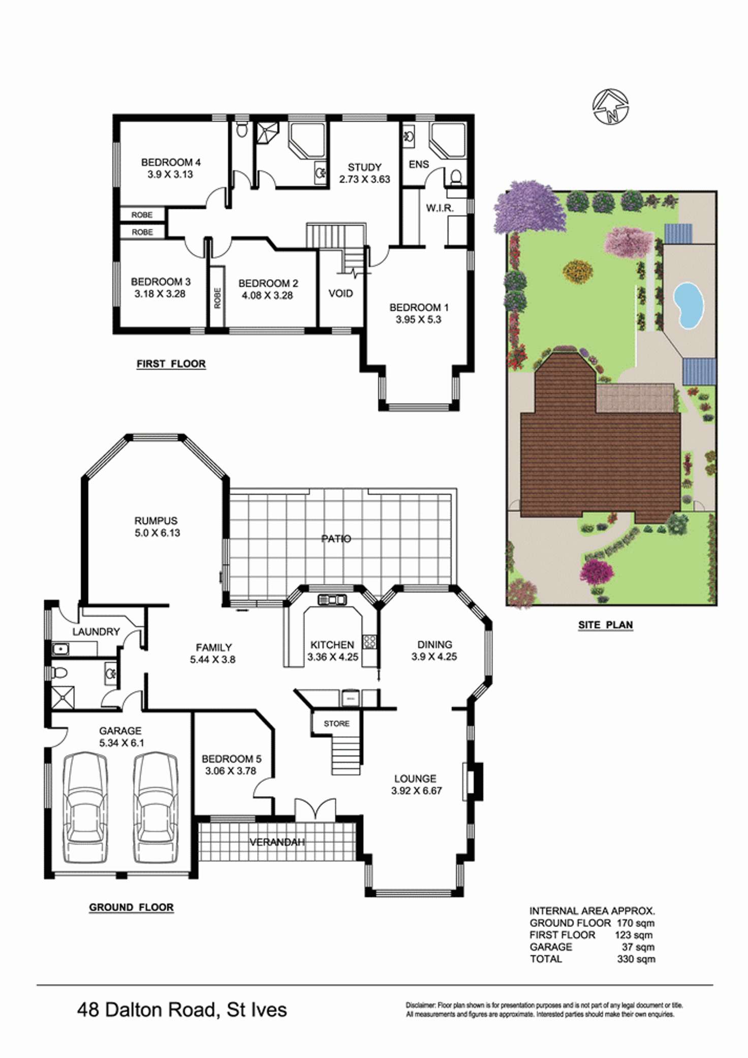 Floorplan of Homely house listing, 48 Dalton Road, St Ives Chase NSW 2075