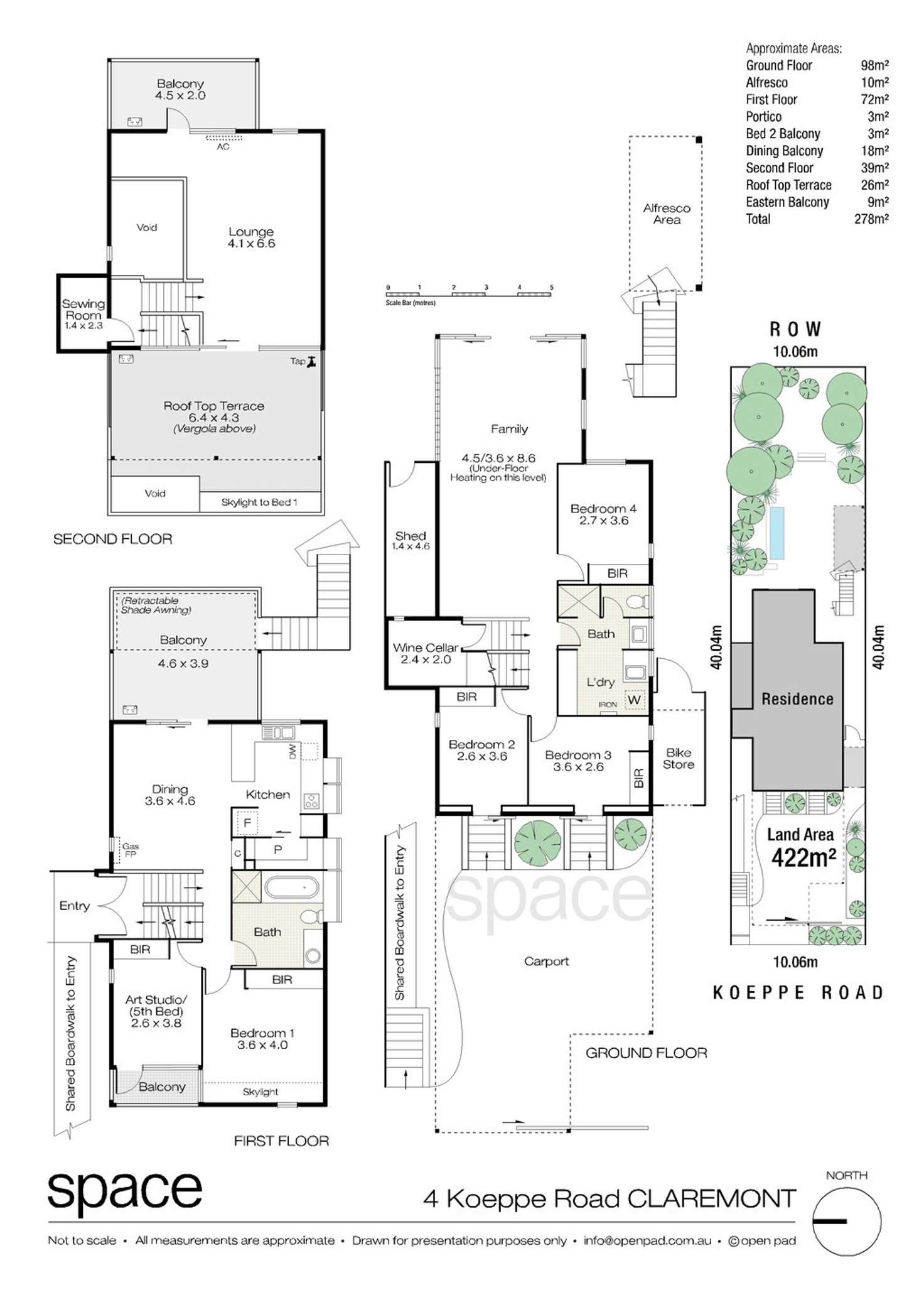 Floorplan of Homely house listing, 4 Koeppe Road, Claremont WA 6010