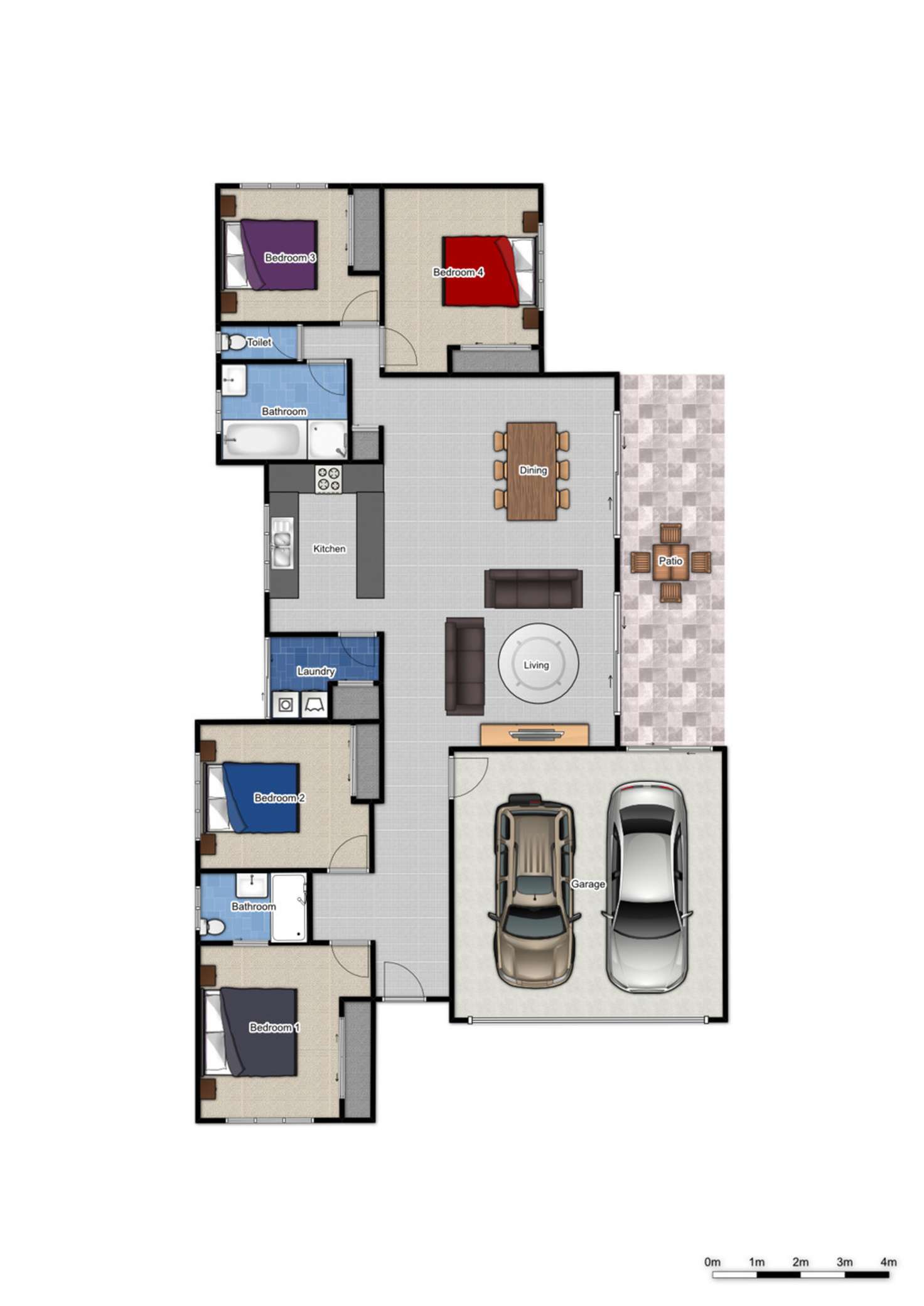 Floorplan of Homely house listing, 31 Freshwater Drive, Berrinba QLD 4117
