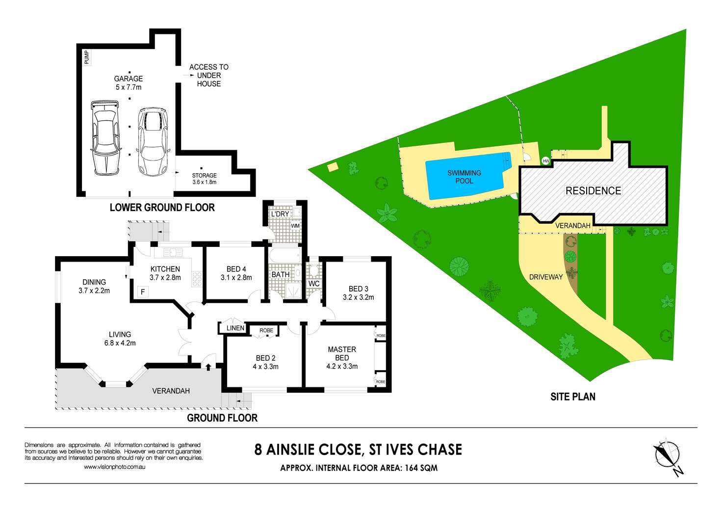 Floorplan of Homely house listing, 8 Ainslie Close, St Ives Chase NSW 2075