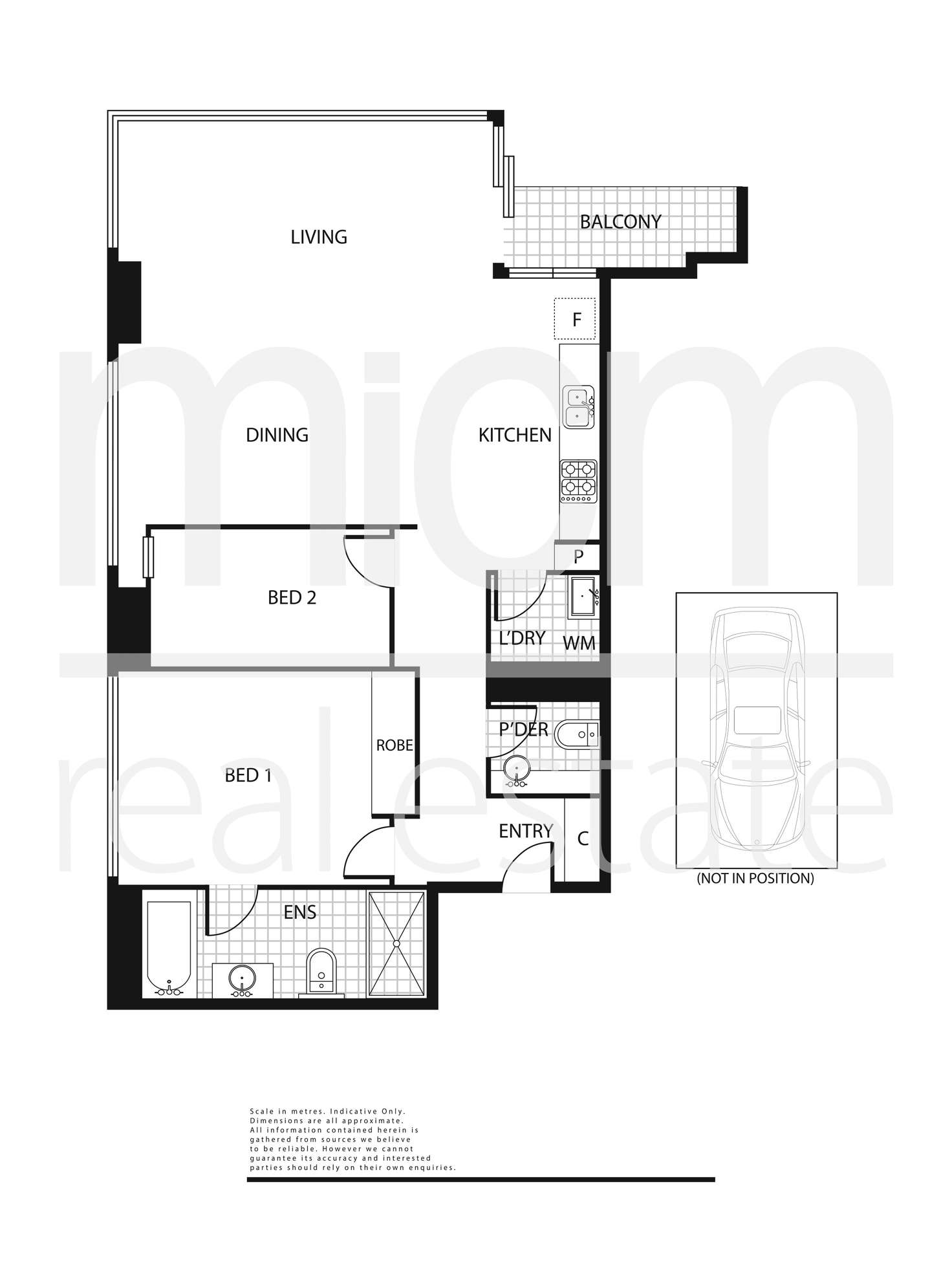 Floorplan of Homely apartment listing, 1604/7 Riverside Quay, Southbank VIC 3006