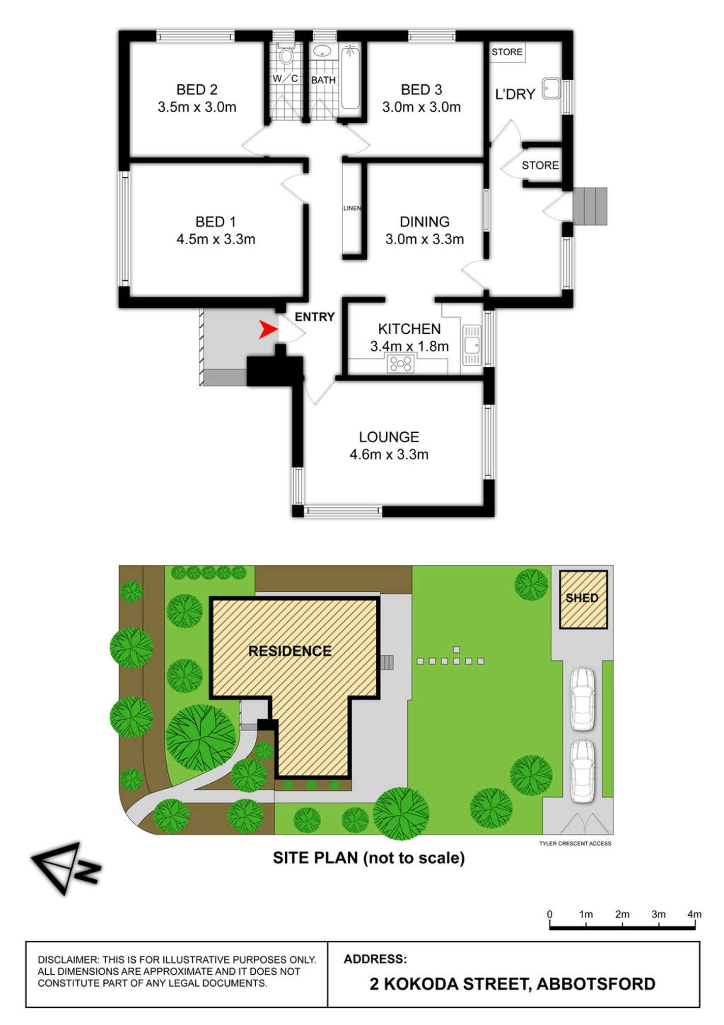 Floorplan of Homely house listing, 2 Kokoda Street, Abbotsford NSW 2046