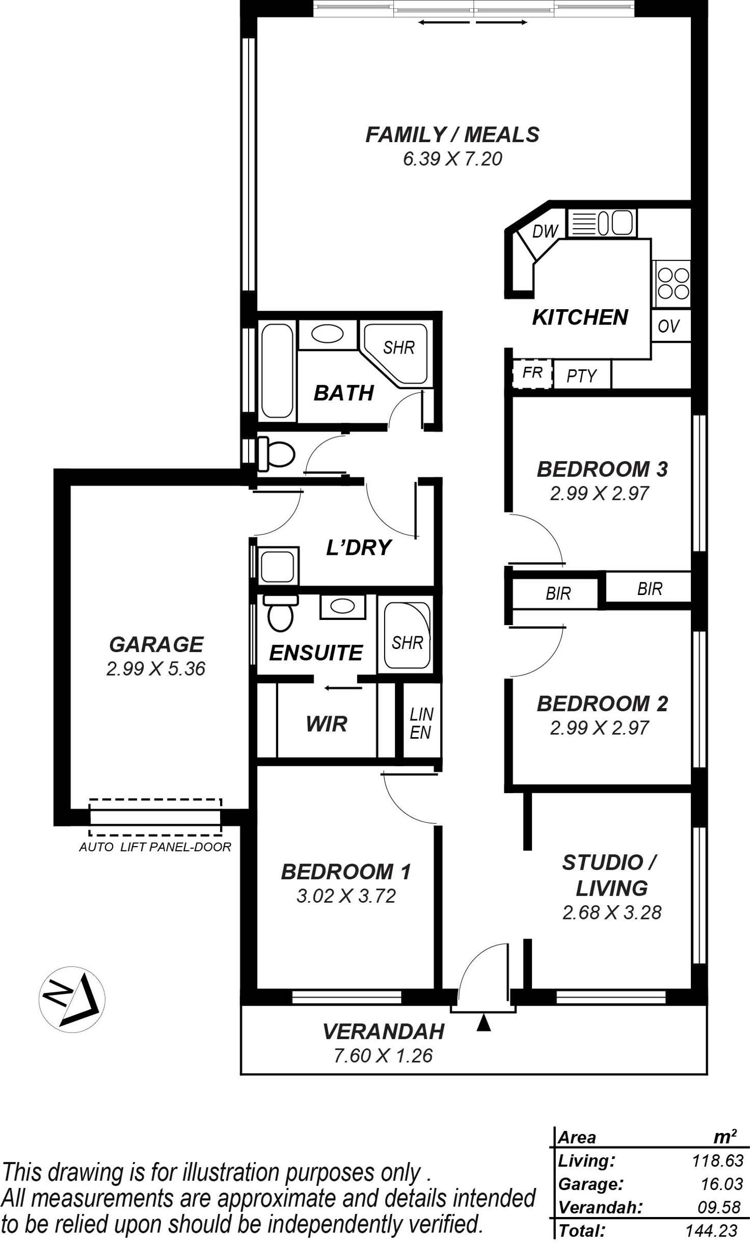 Floorplan of Homely house listing, 10 Export Lane, Mawson Lakes SA 5095